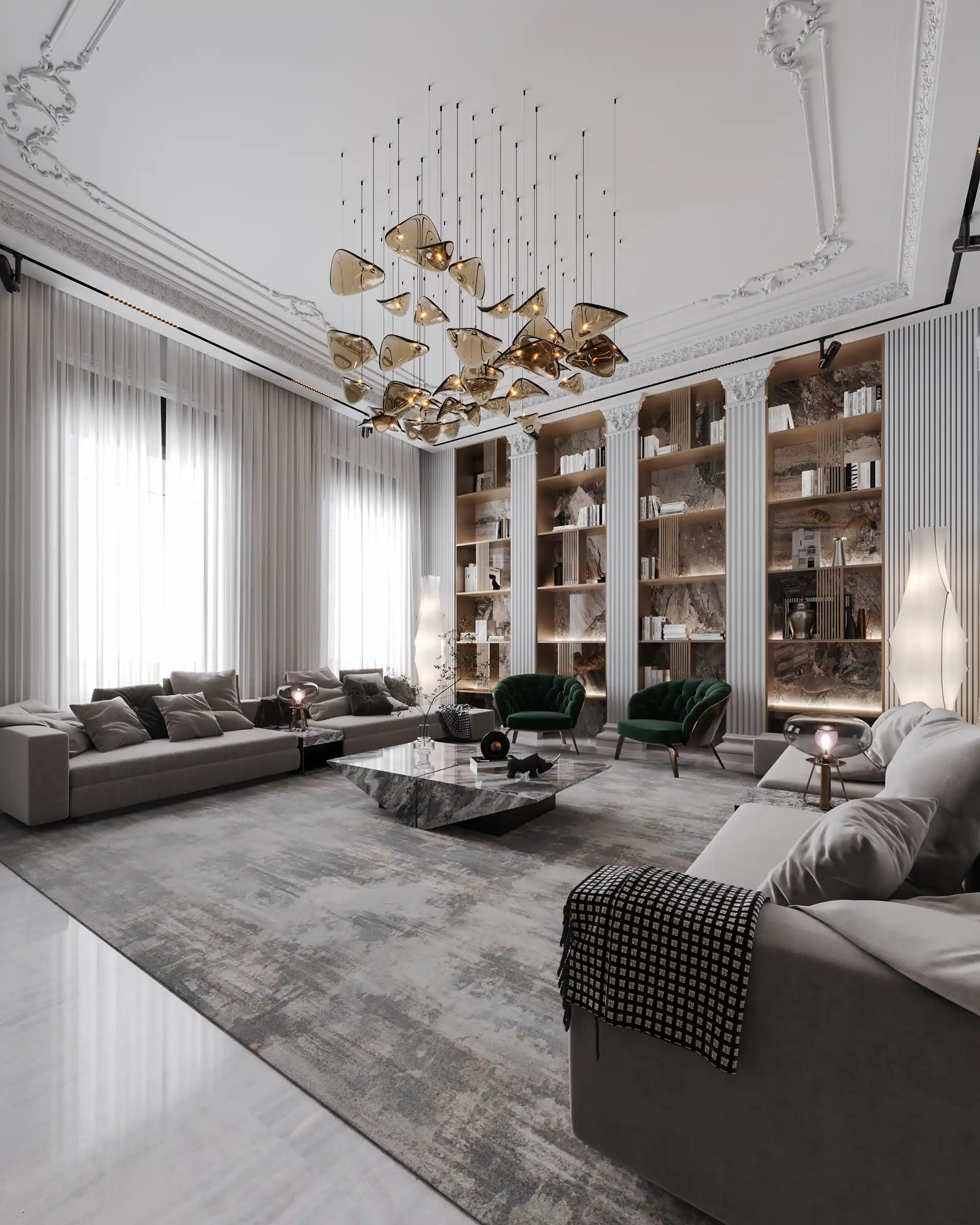 Banner thiết kế nội thất biệt thự