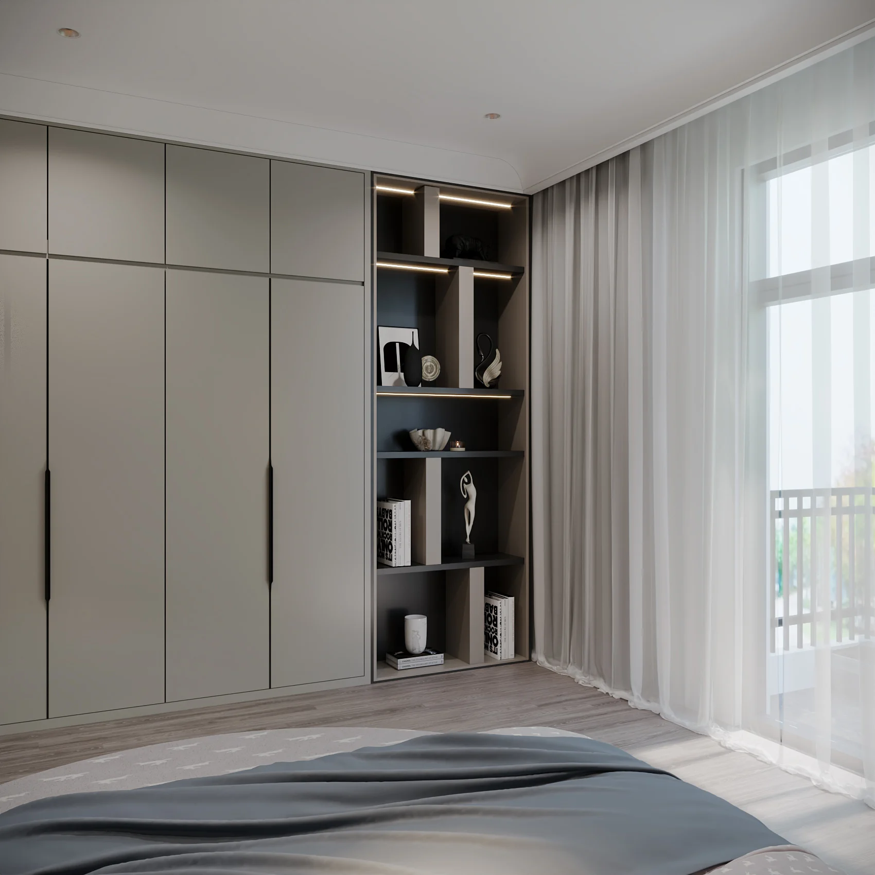 Dự án nhà phố chị Diệp Đông Anh - phòng ngủ nhỏ