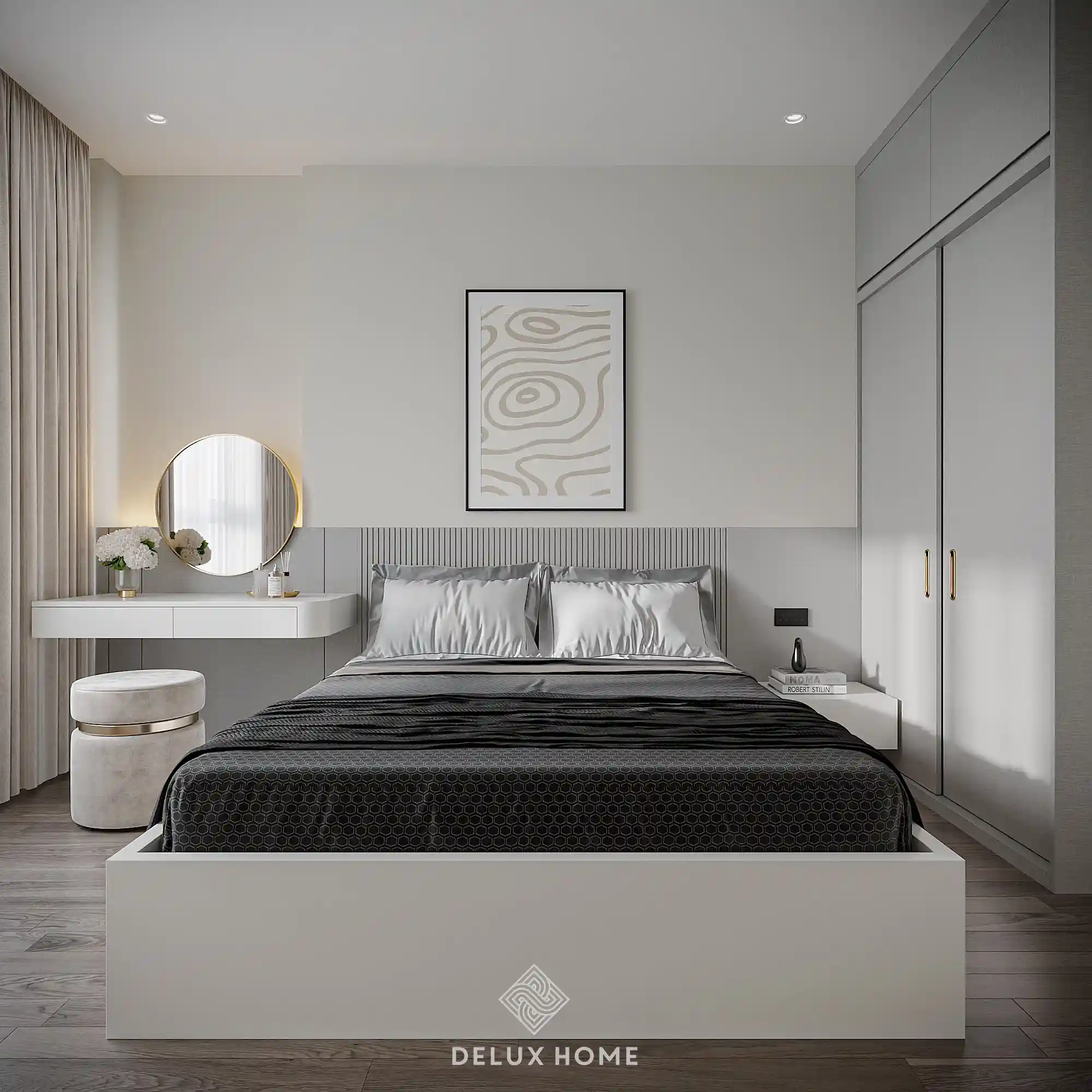Dự án chung cư Hoàng Thành Pearl - phòng ngủ giúp việc