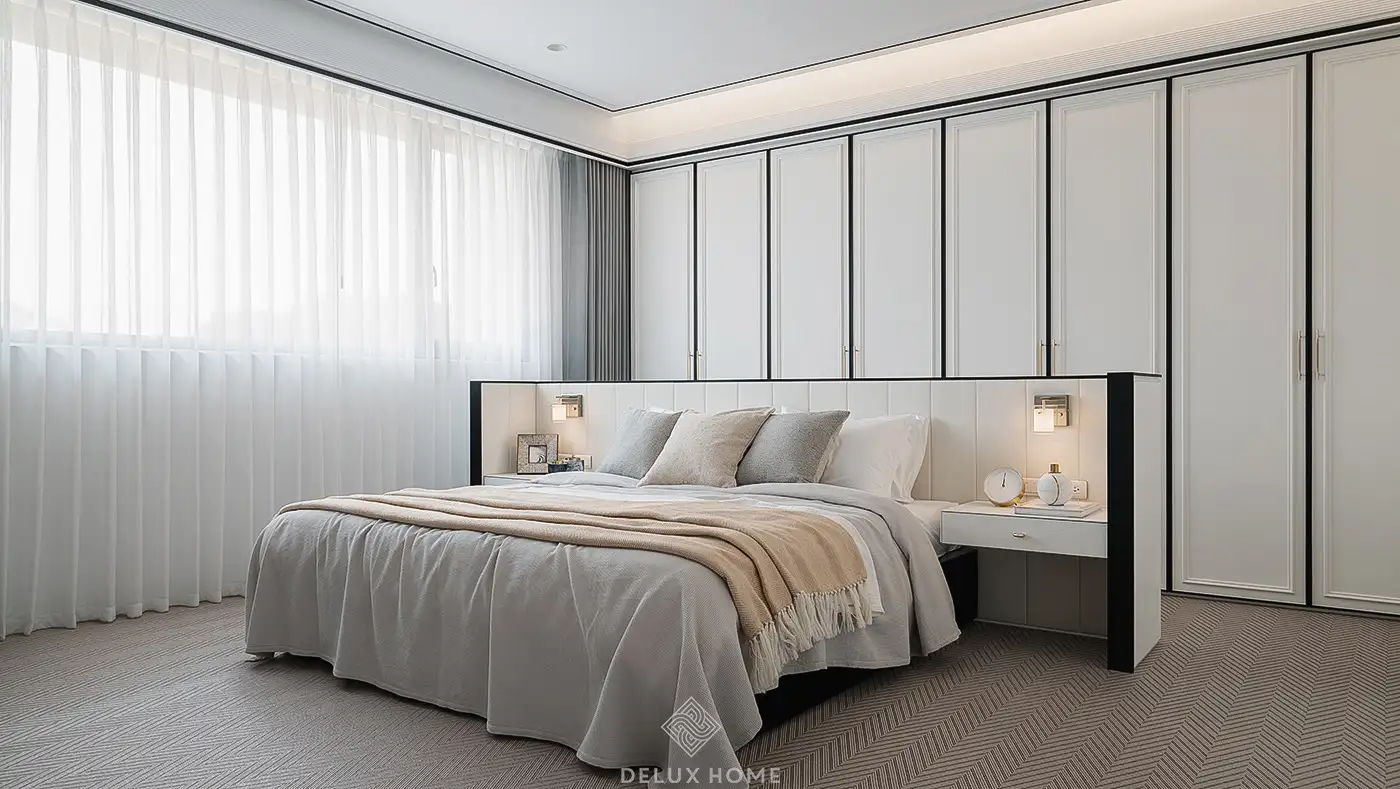 Dự án thi công chung cư metropolis - chị thu - phòng ngủ