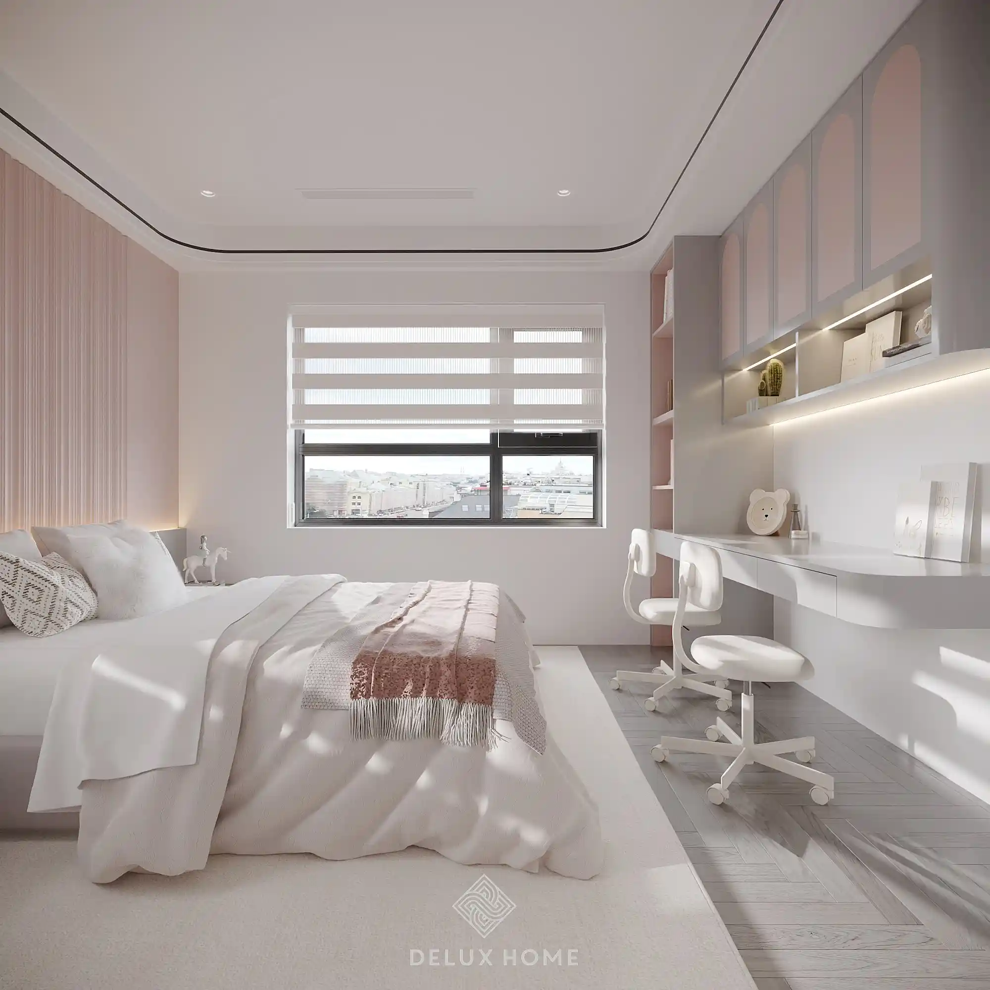 Dự án chung cư The Zei - chị Hà - phòng ngủ con gái