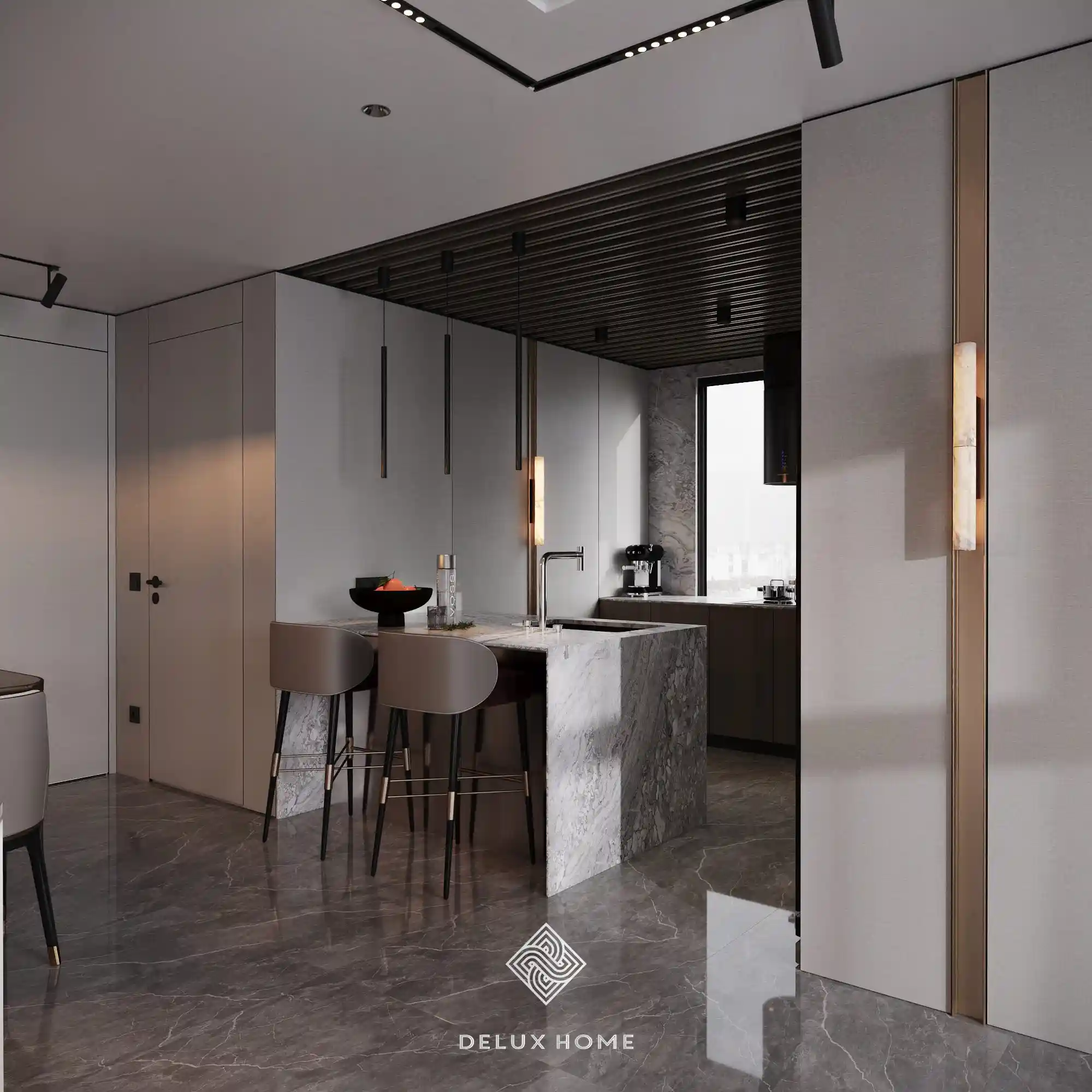 Dự án thi công biệt thự Penthouse - anh Việt