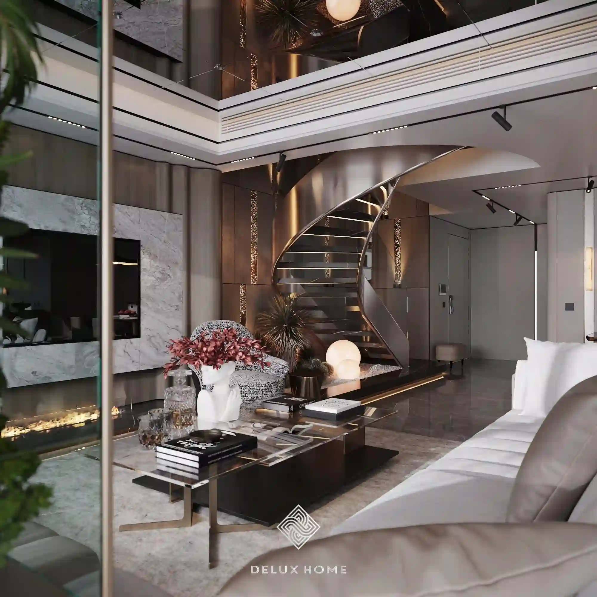 Dự án thi công biệt thự Penthouse - anh Việt