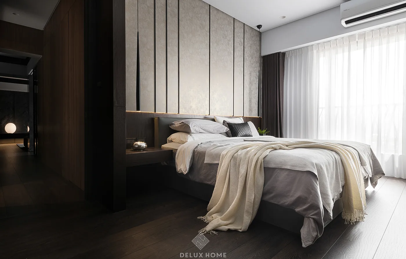 Dự án thi công chung cư Metropolis - chị Lan - phòng ngủ master 1