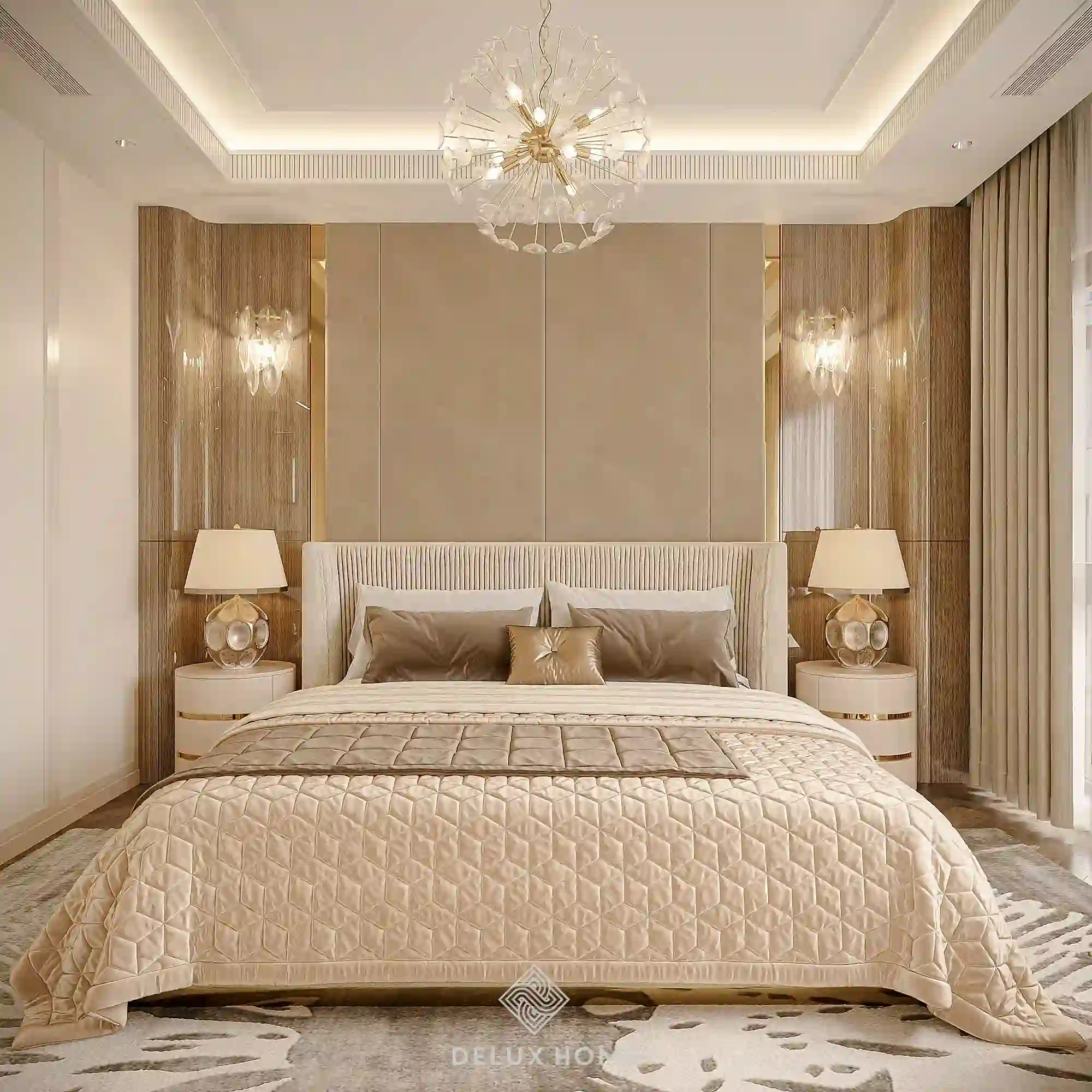 Dự án thi công nội thất nhà phố Hoàng Mai - Anh Tuấn - phòng ngủ con gái lớn