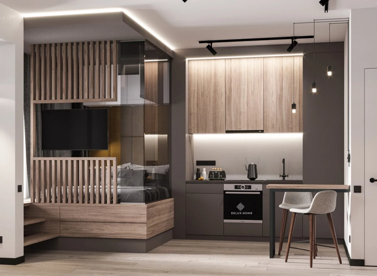 Thiết kế nội thất chung cư 40m2
