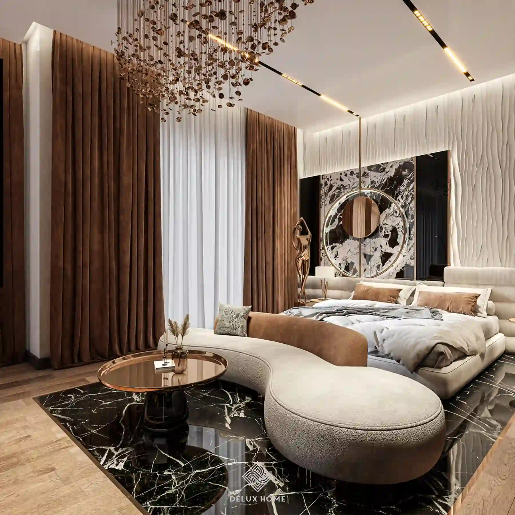 Dự án biệt thự seren Villa - Anh Hùng - phòng ngủ