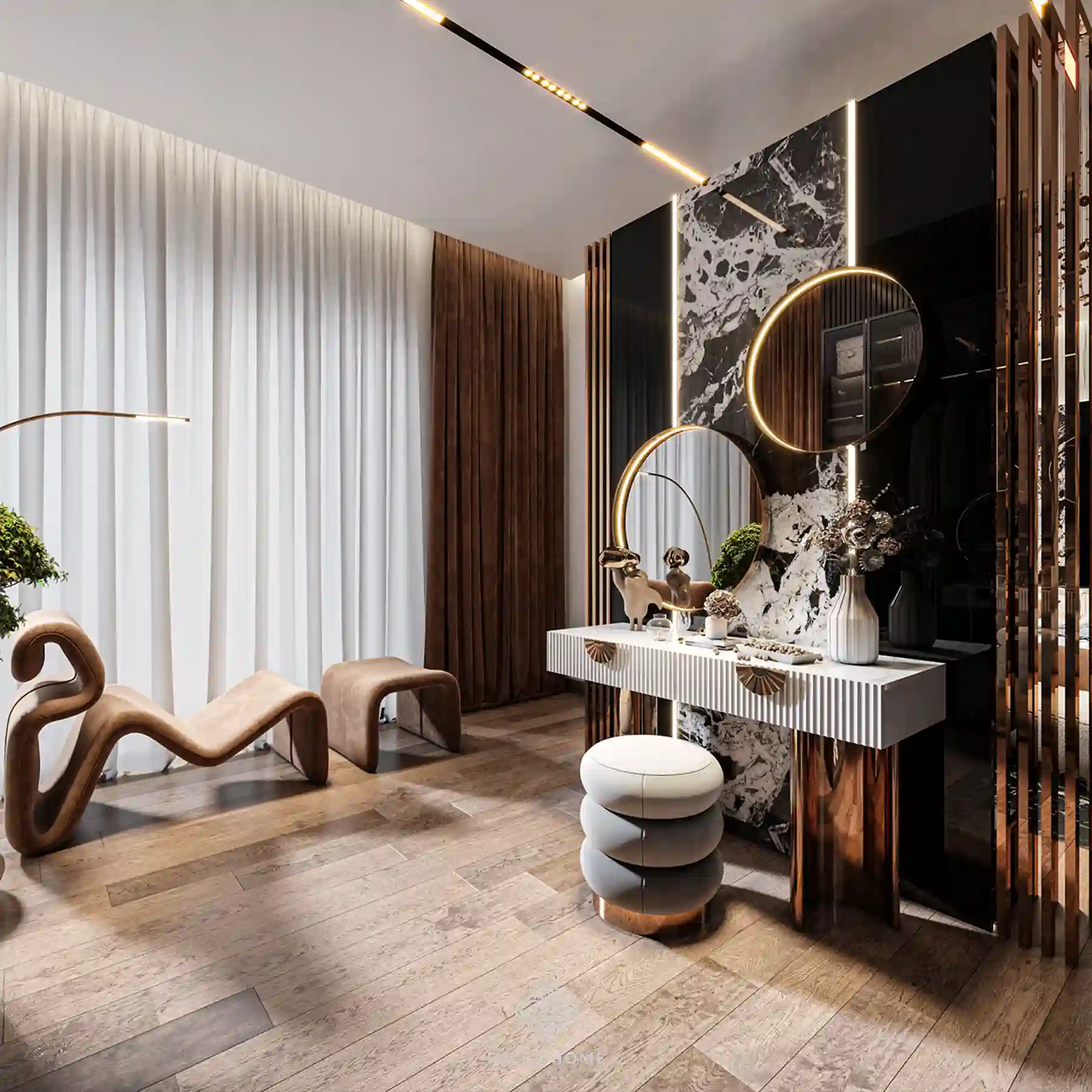 Dự án biệt thự seren Villa - Anh Hùng - phòng ngủ