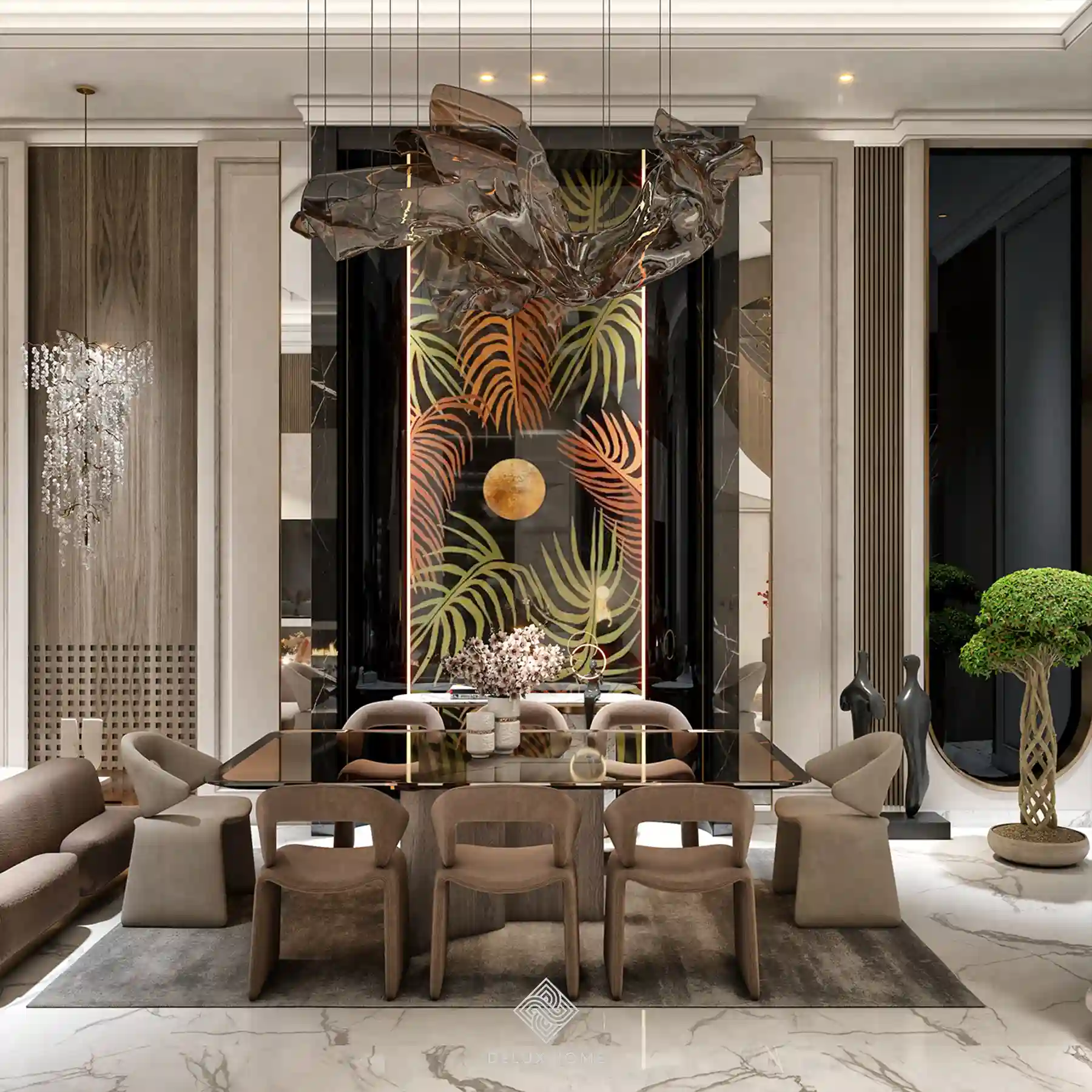 Dự án biệt thự seren Villa - Anh Hùng - phòng ăn