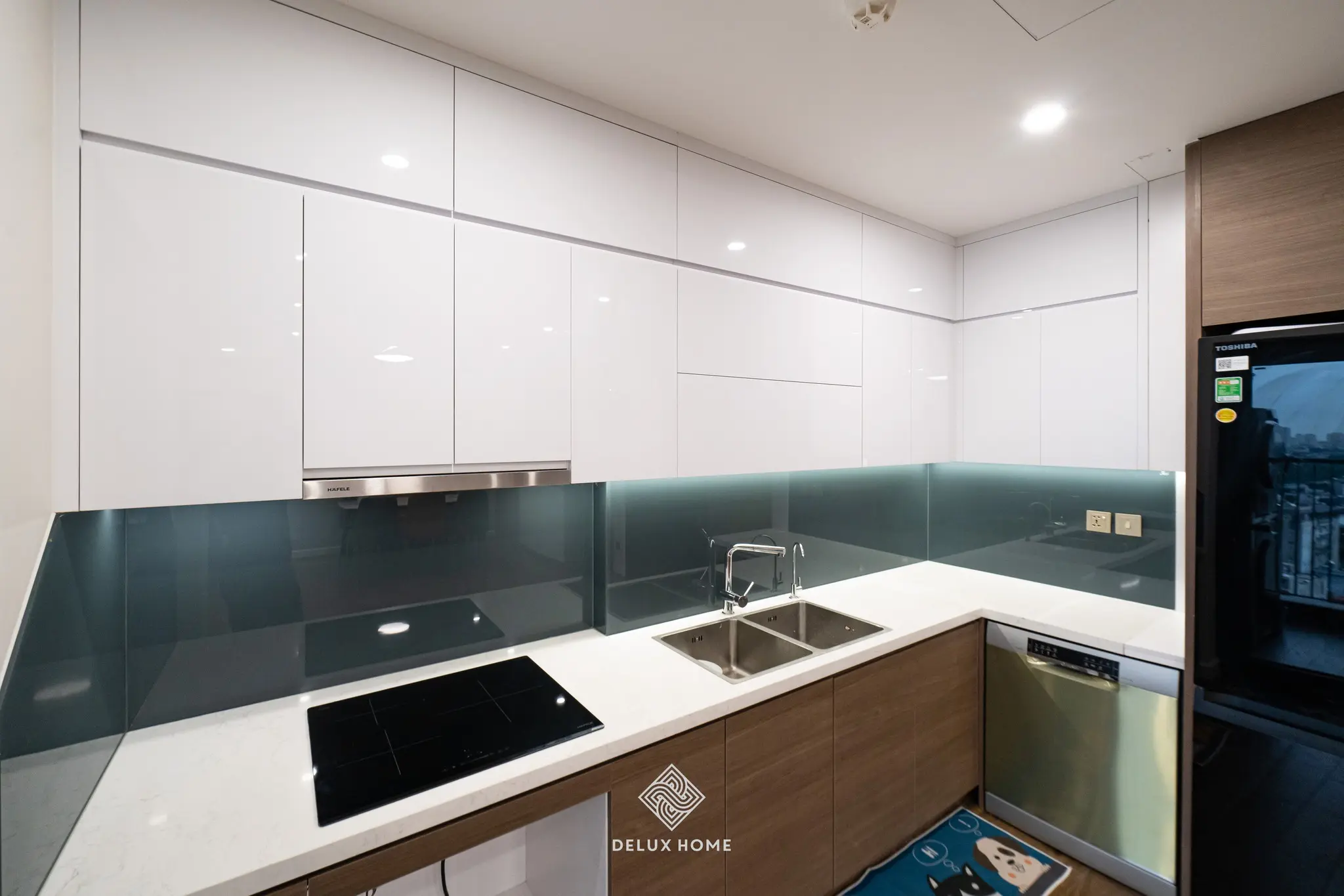 Dự án thi công chung cư Hoàng Thành Pearl - phòng bếp