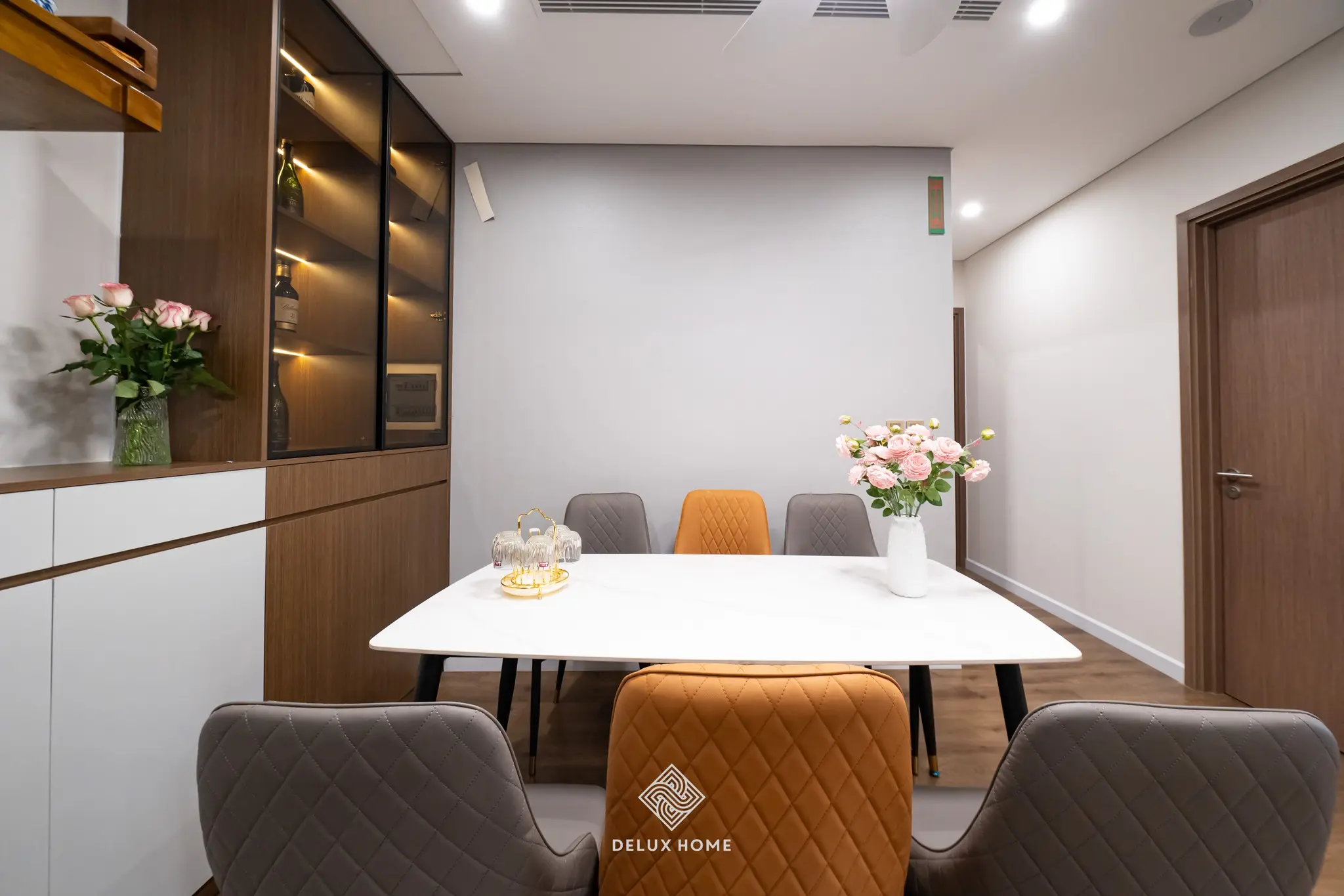 Dự án thi công chung cư Hoàng Thành Pearl - phòng bếp