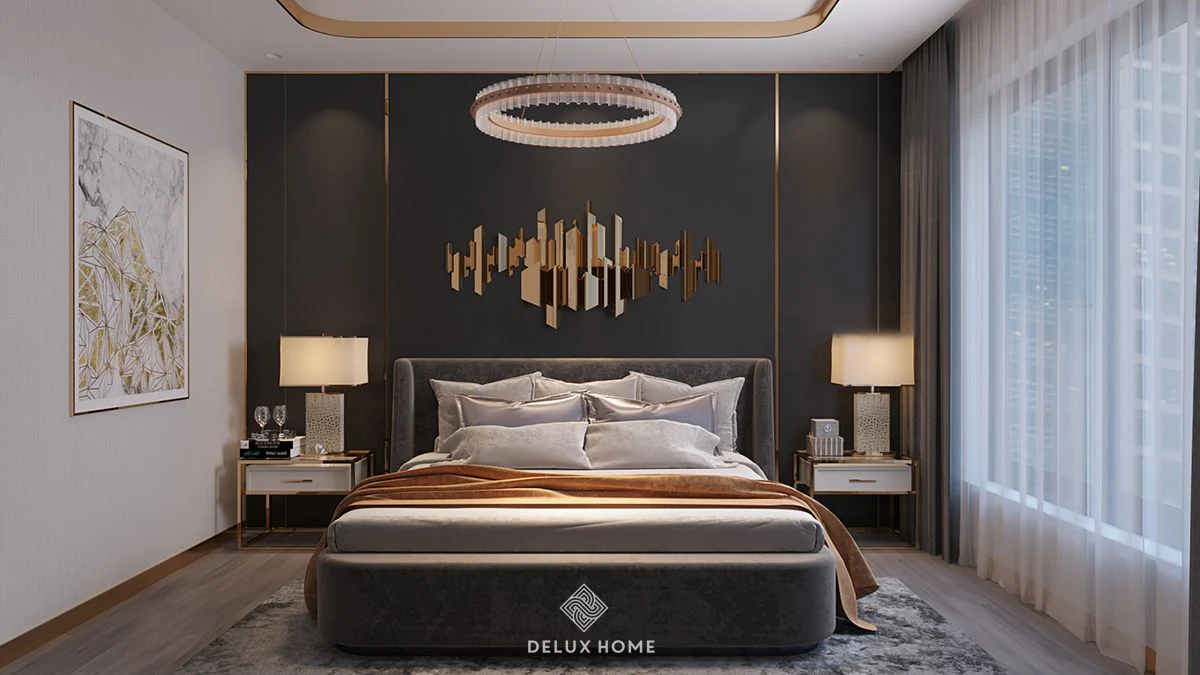 Thiết kế 2 phòng ngủ cho căn hộ 45m2