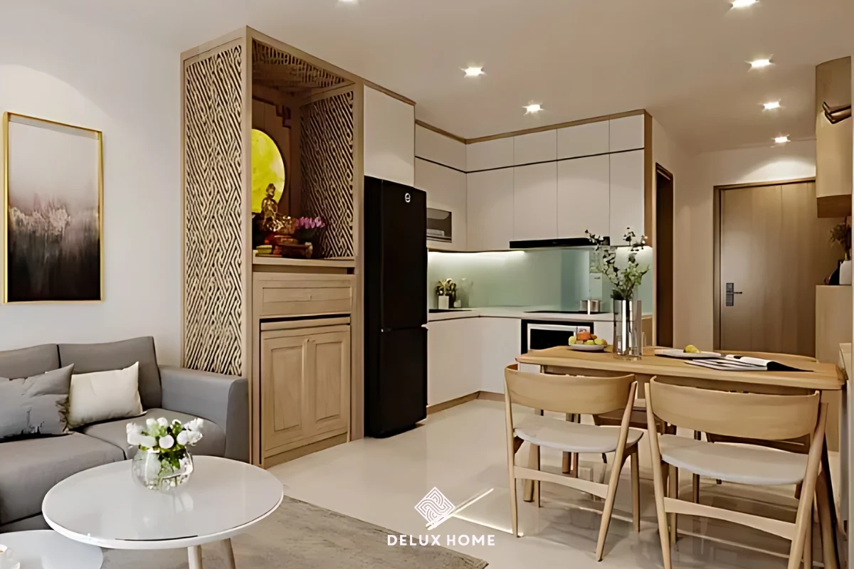 Thiết kế nội thất căn hộ chung cư 50m2