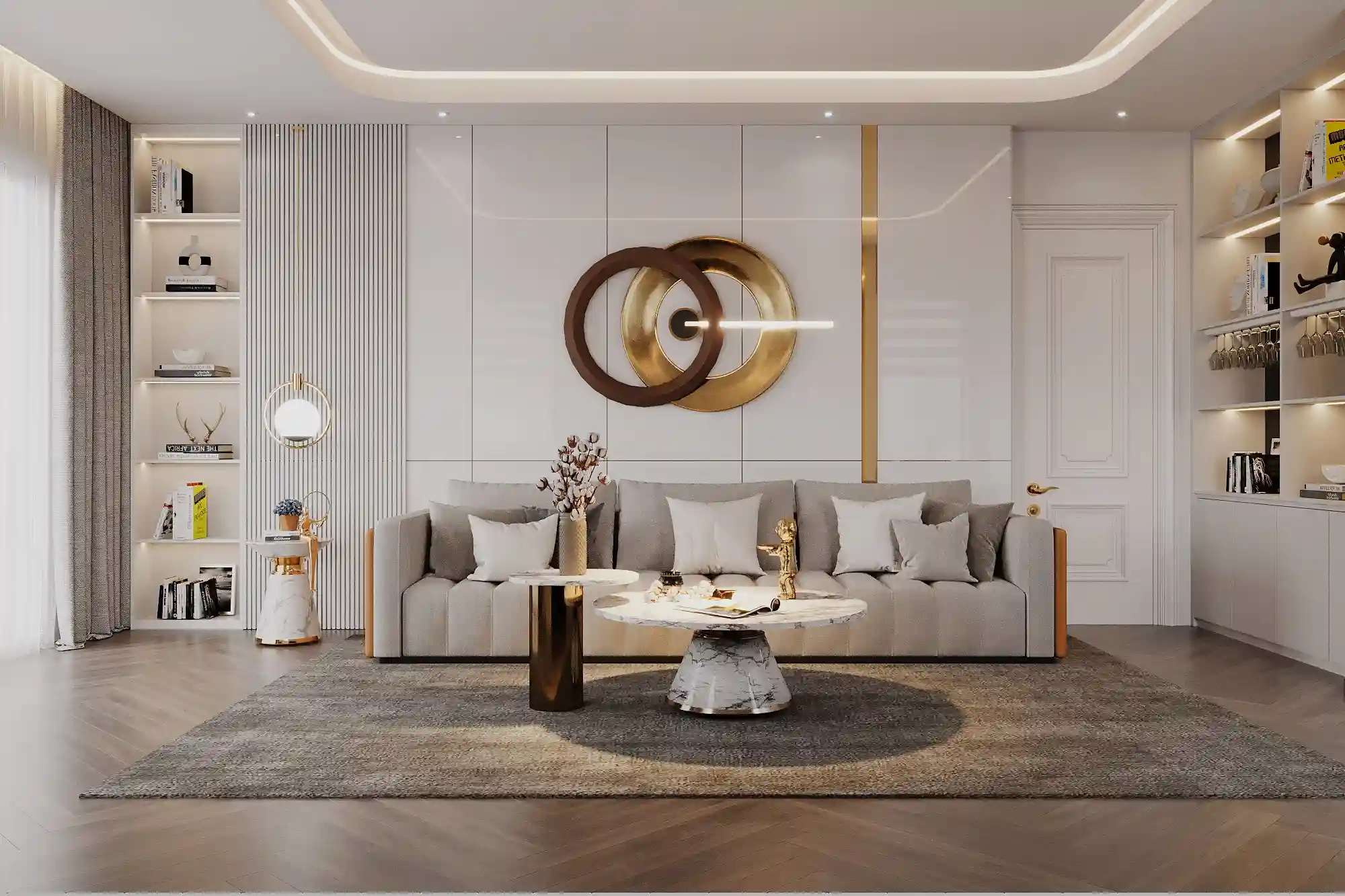 Thiết kế nhà 60m2 2 phòng ngủ