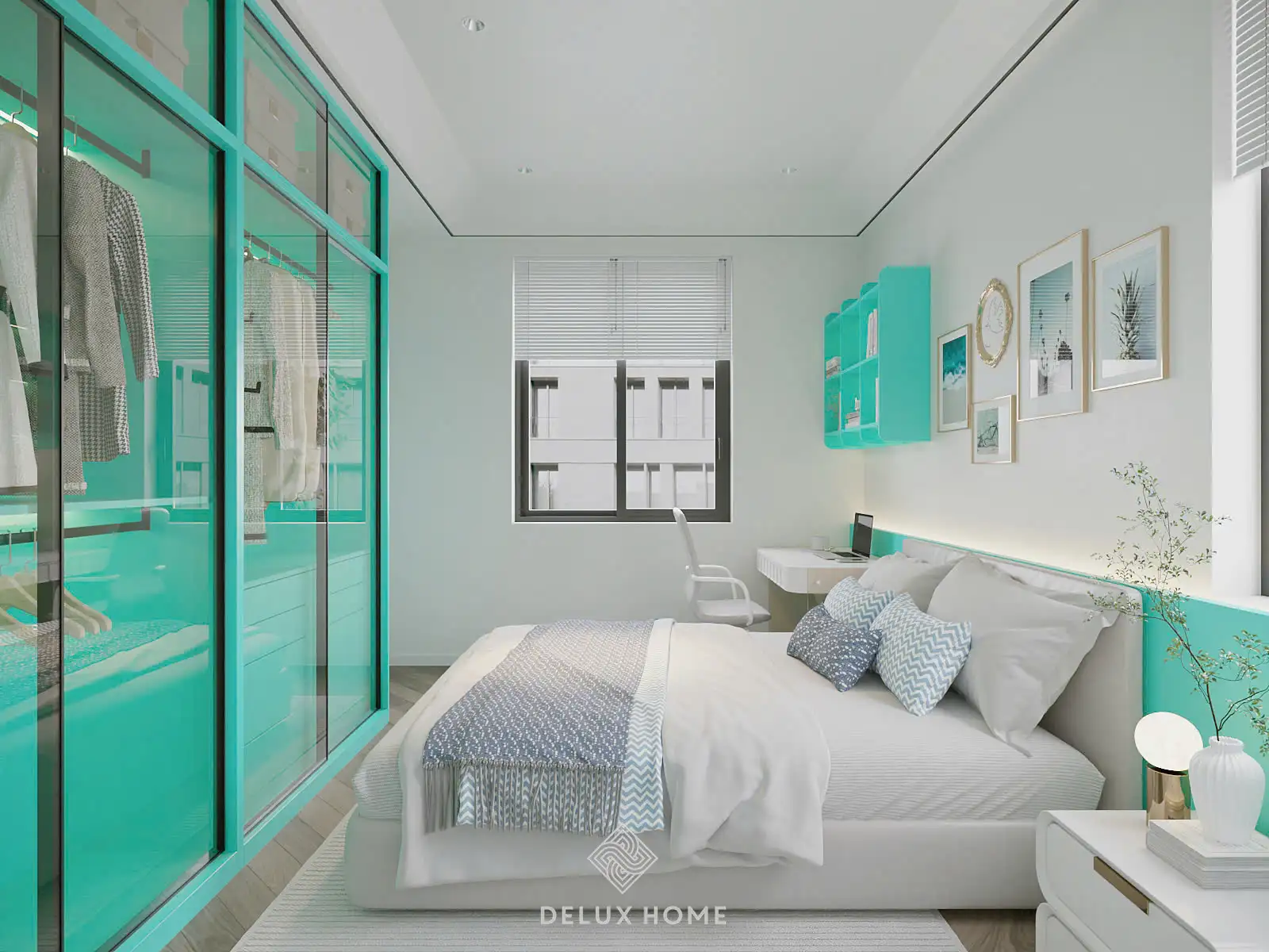 Dự án biệt thự Thạch Thất - anh Thuận - phòng ngủ con gái