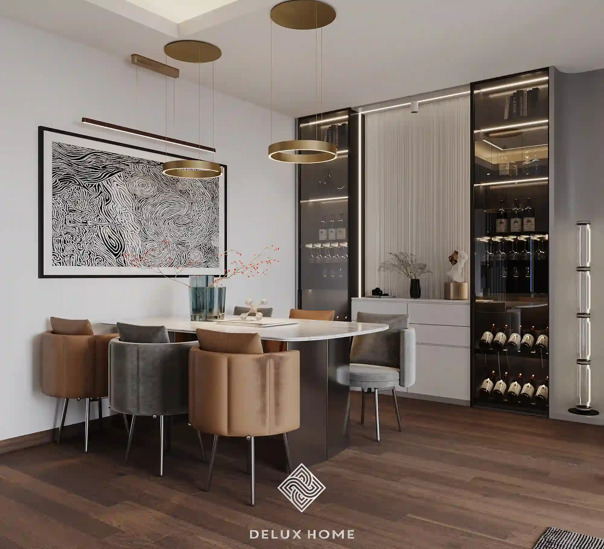 Dự án chung cư GreenPark - chị Phương - phòng bếp