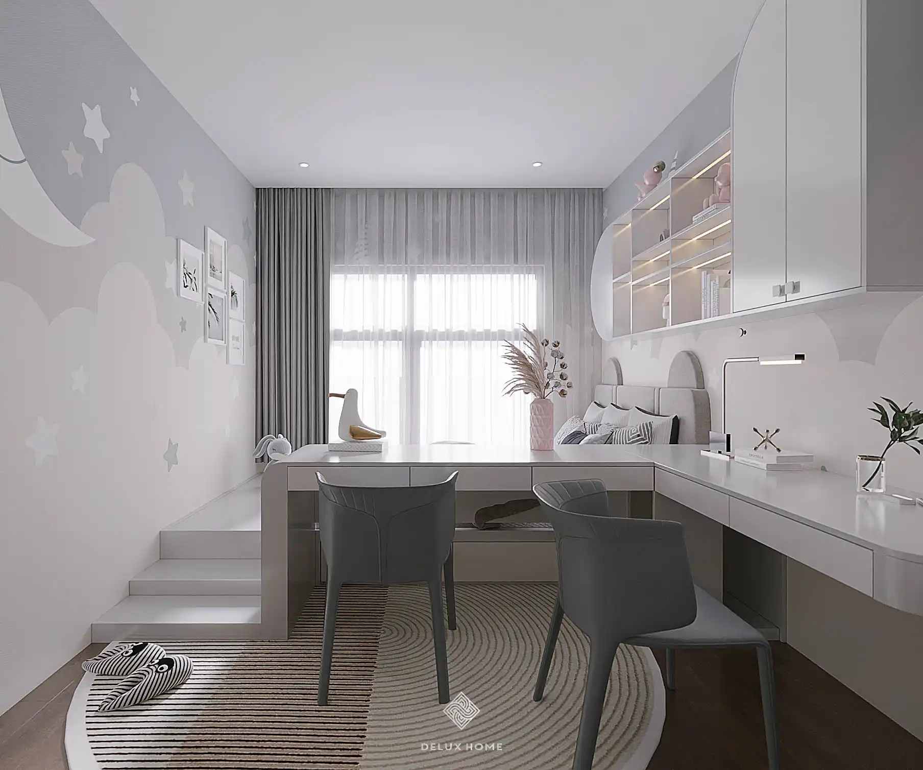 Dự án chung cư Hoàng Thành Pearl - chị Huyền - phòng ngủ con