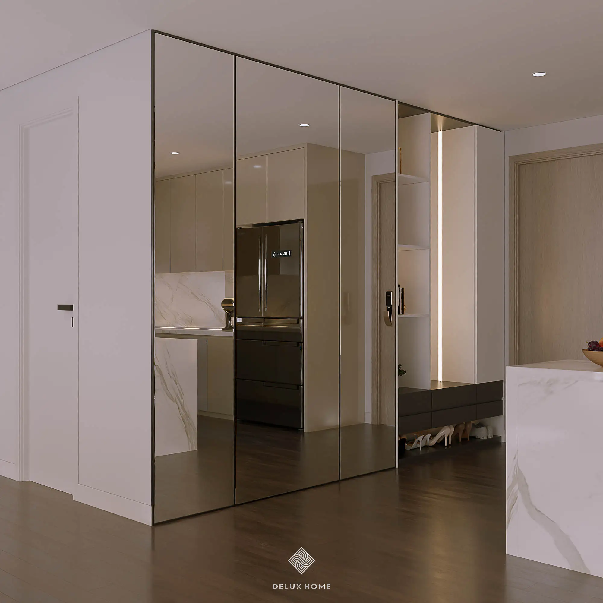 Dự án chung cư Masteri West Heights - chị Nghi - phòng khách