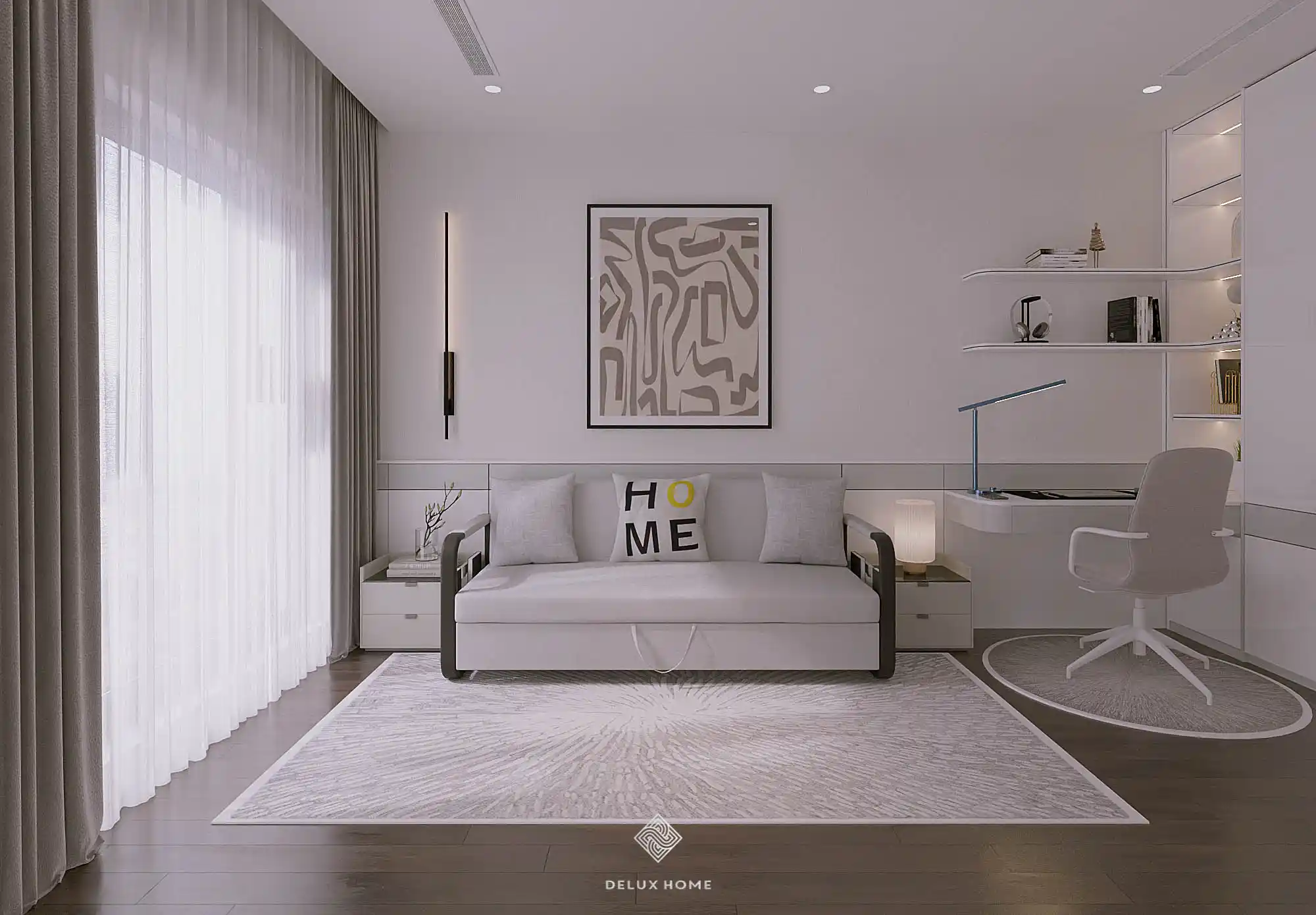 Dự án chung cư Masteri West Heights - chị Nghi - phòng ngủ con
