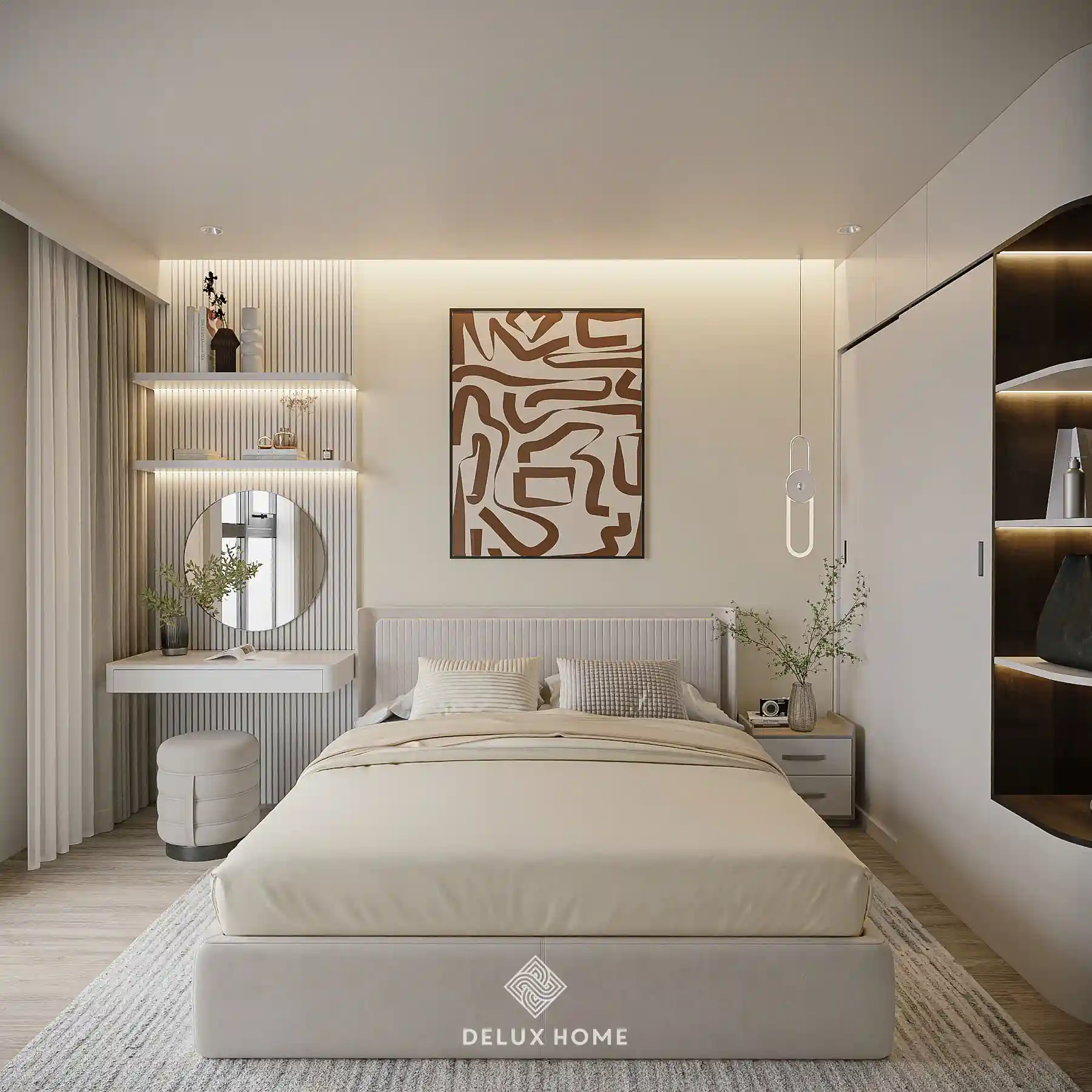 Dự án chung cư Moonloght An Lạc - chị Thu - phòng ngủ master