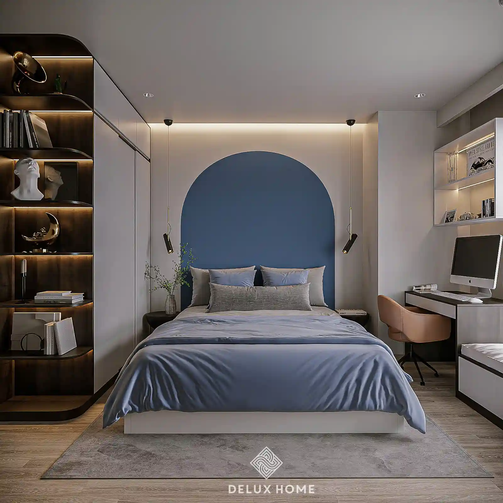 Dự án chung cư Moonloght An Lạc - chị Thu - phòng ngủ con trai