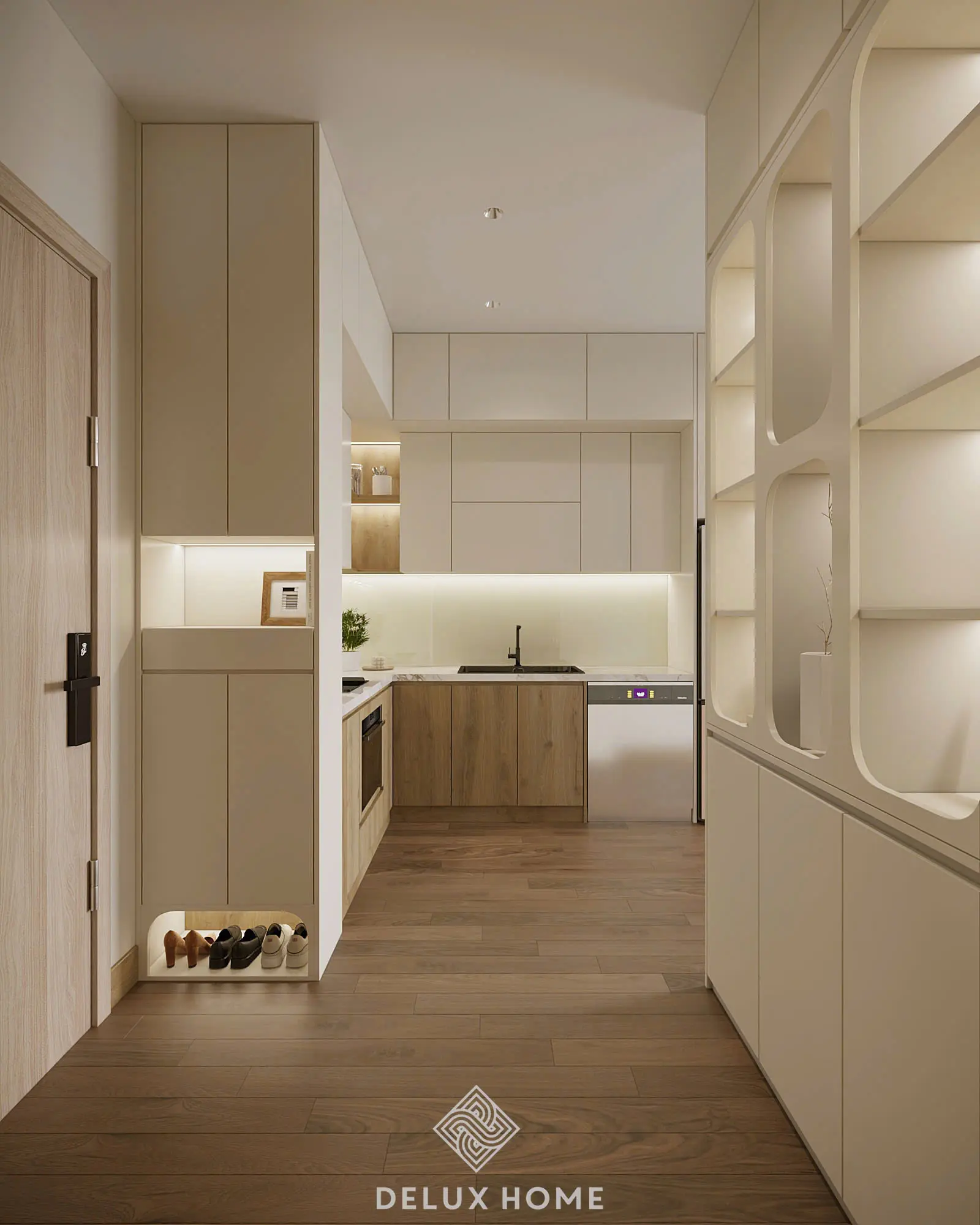 Dự án chung cư SA5 The Skura - anh Toản - phòng bếp