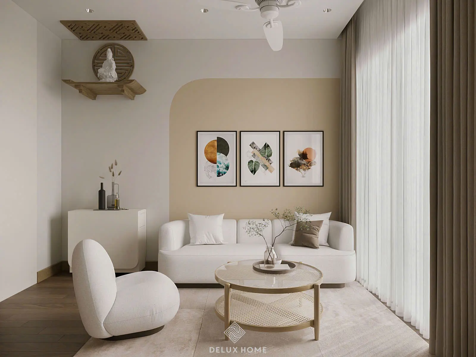 Dự án chung cư SA5 The Skura - anh Toản - phòng khách