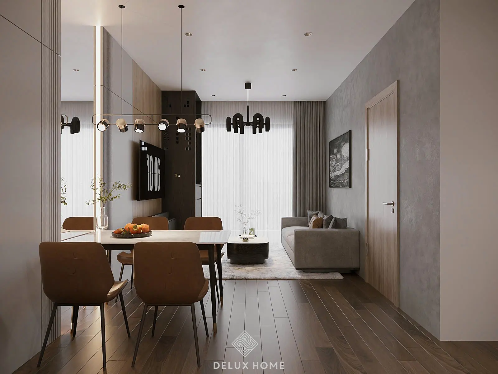 Dự án chung cư SA5 The Sakura - Chị Diệp - phòng khách