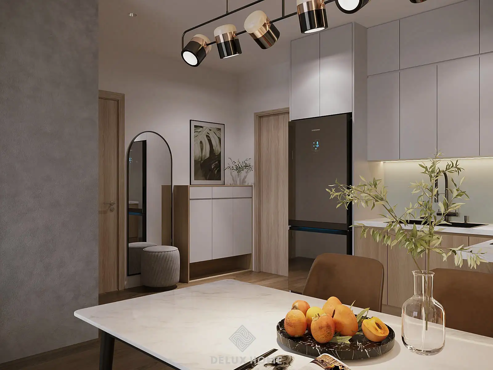 Dự án chung cư SA5 The Sakura - Chị Diệp - phòng bếp