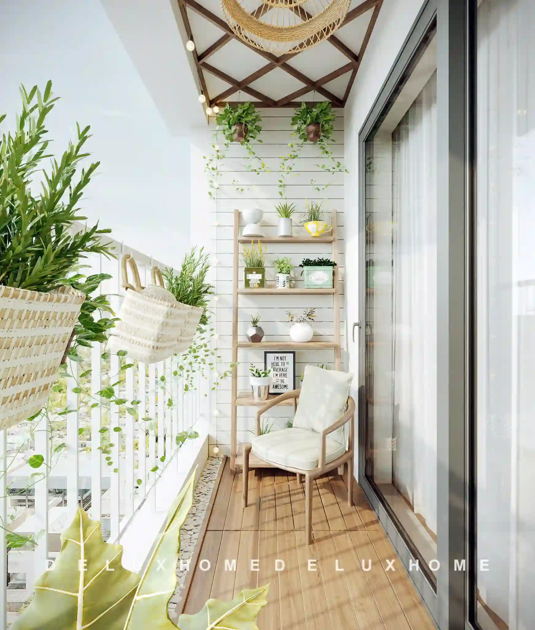 Dự án chung cư SA5 The Sakura - chị Hà - ban công