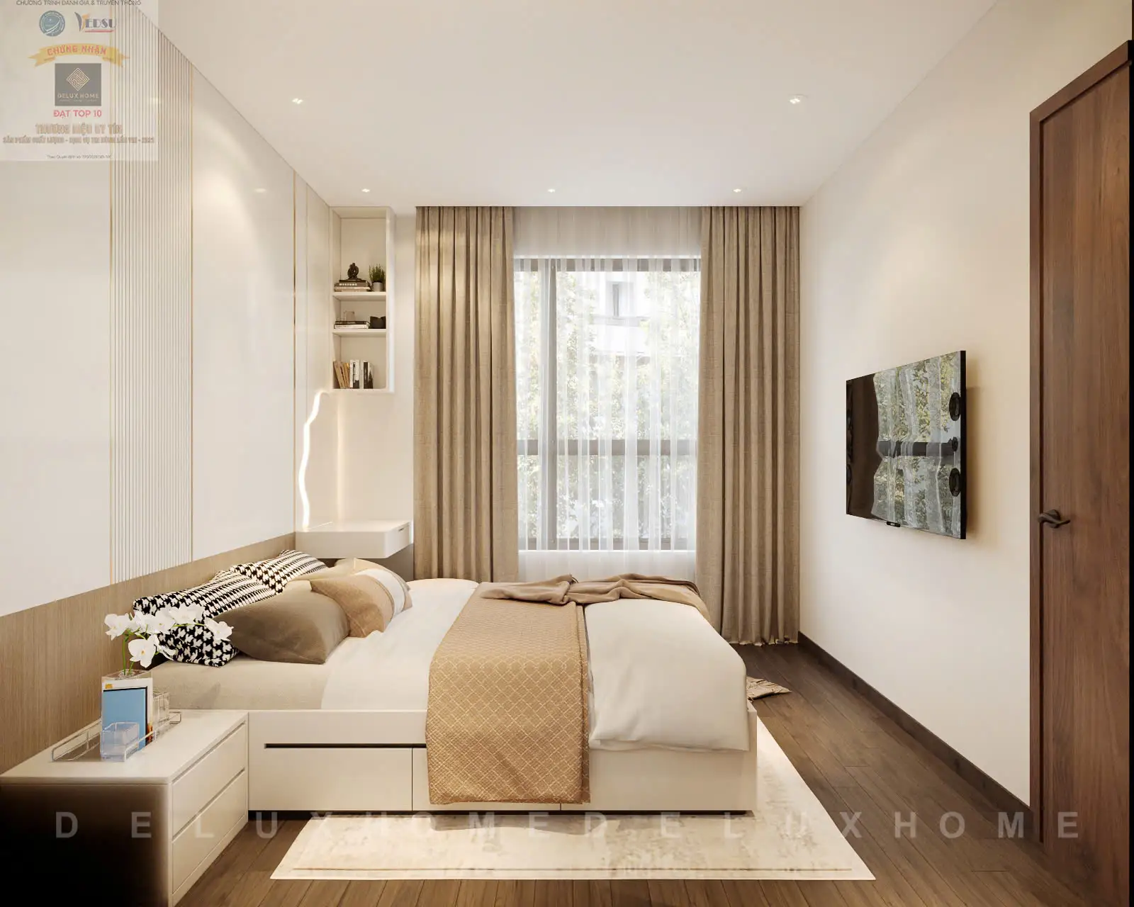 Dự án chung cư SA5 The Sakura - chị Hà - phòng ngủ nhỏ