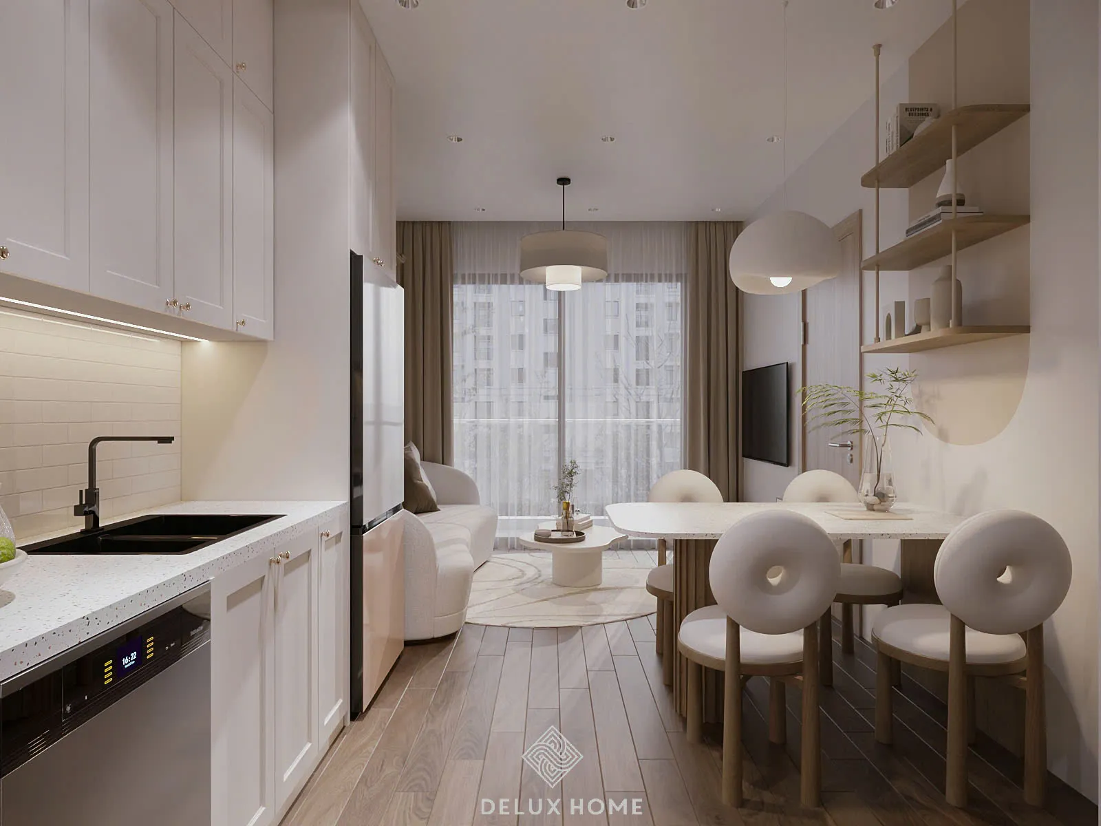 Dự án chung cư SA5 the Sakura - Chị Khuê - phòng bếp