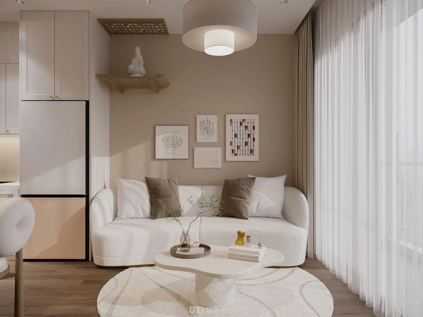 Dự án chung cư SA5 the Sakura - Chị Khuê - phòng khách