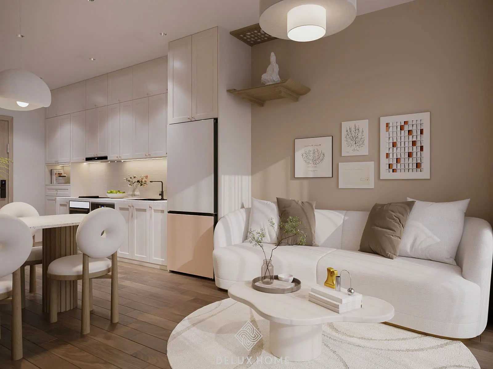 Dự án chung cư SA5 the Sakura - Chị Khuê - phòng khách