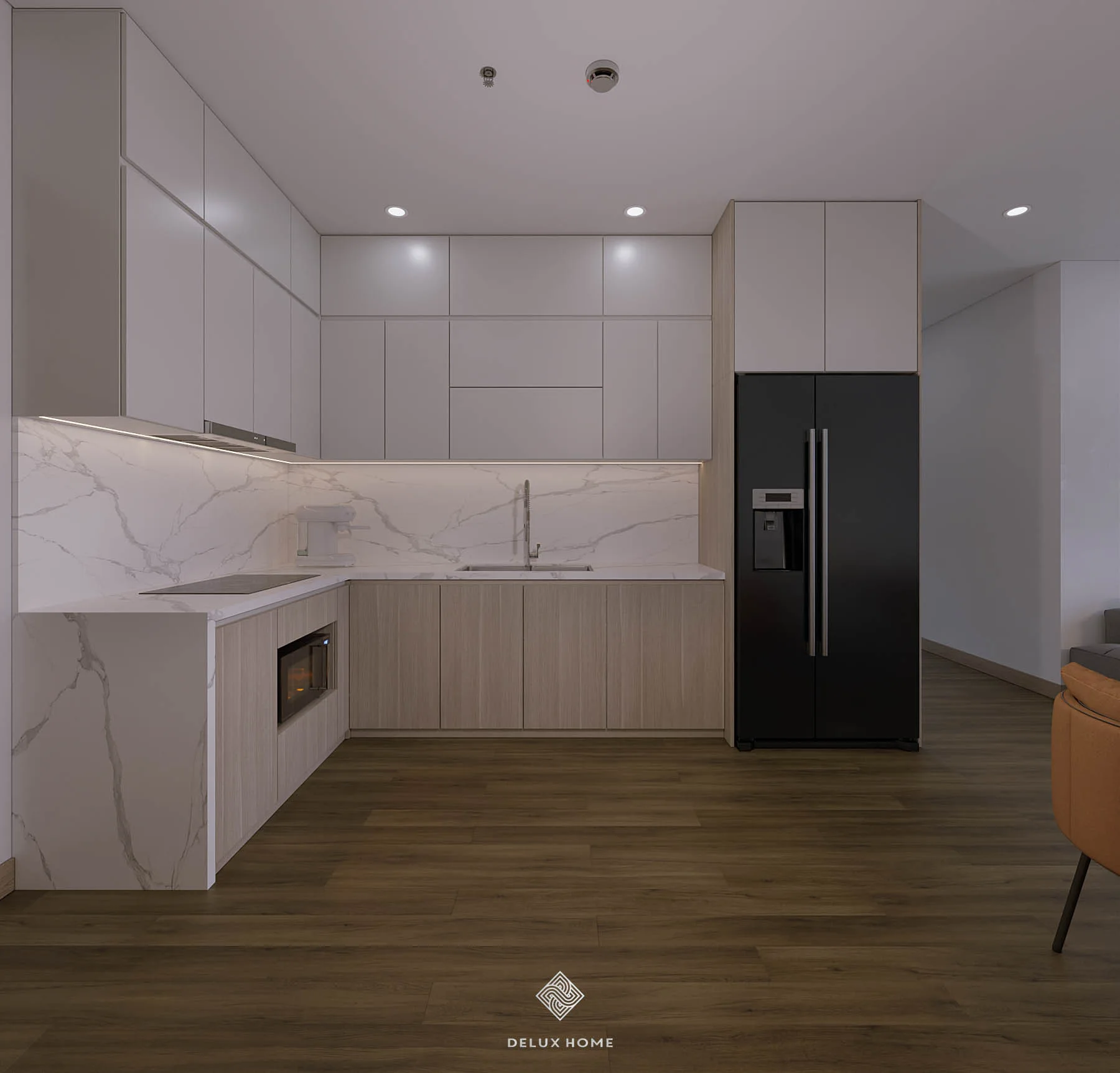 Dự án chung cư SA5 The Sakura - chị Thúy - phòng bếp