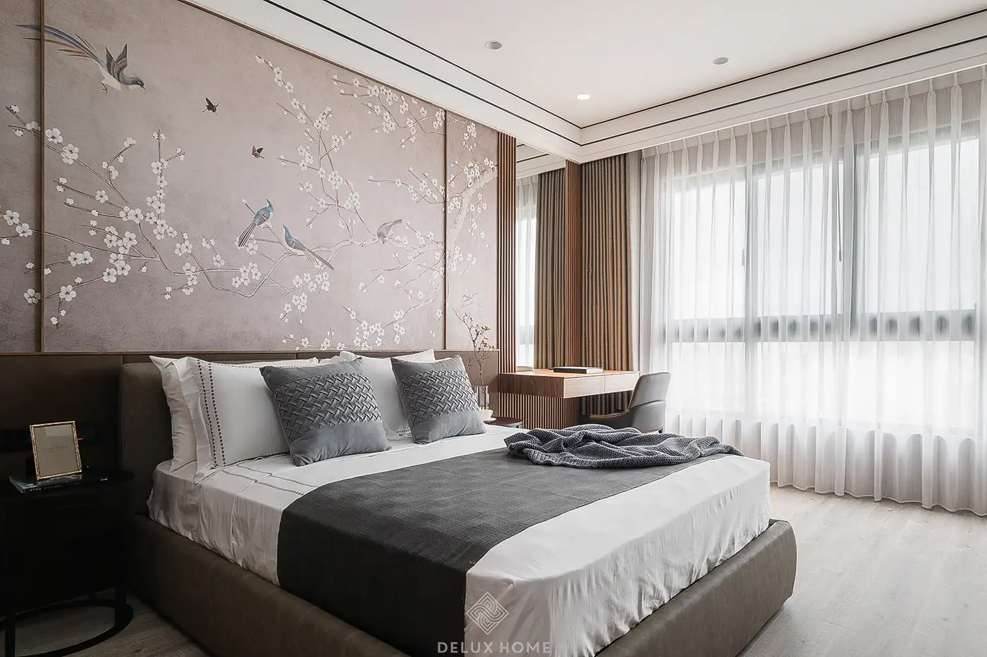 Dự án thi công chung cư Gamuda Gardens - phòng ngủ