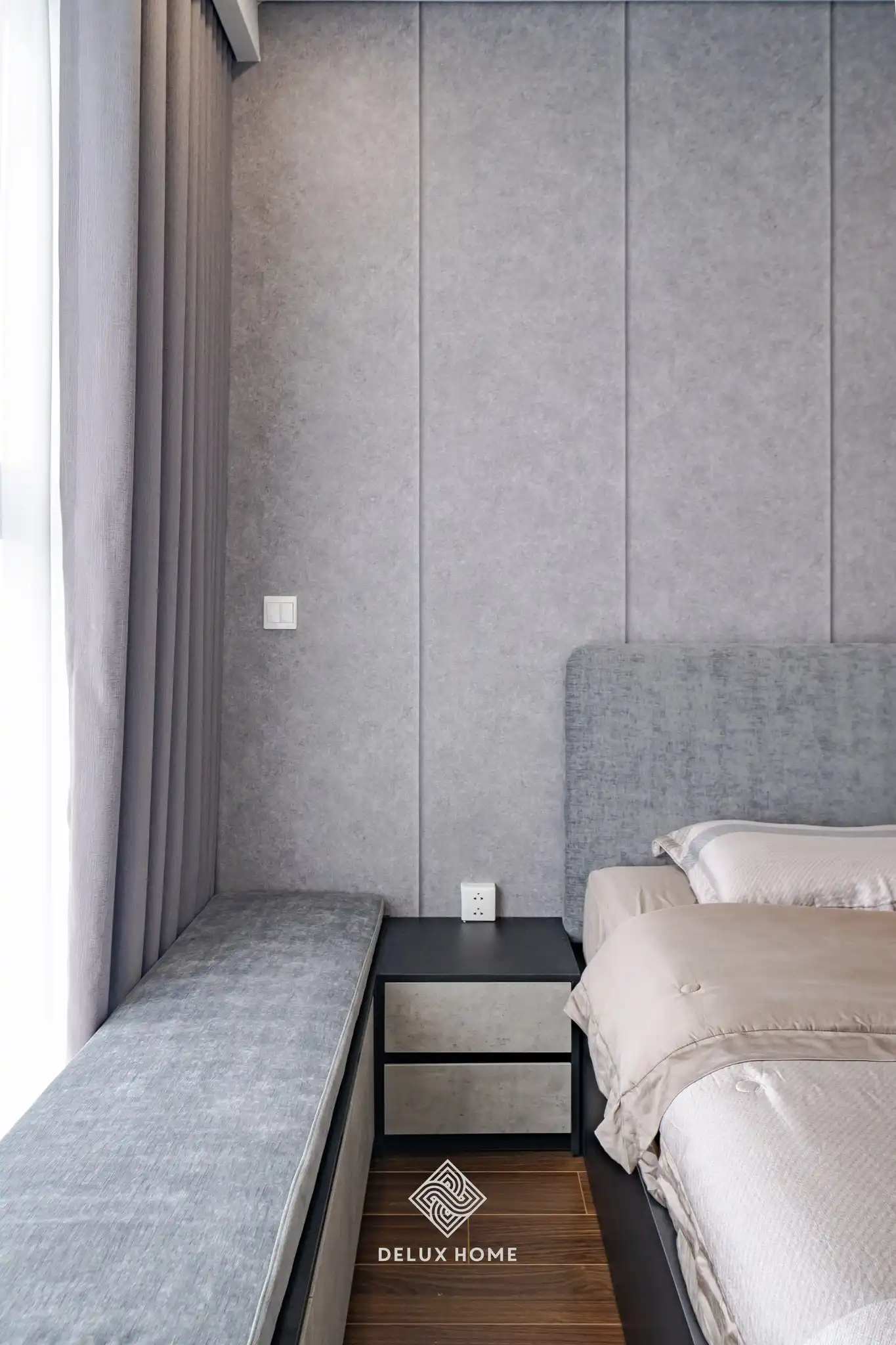 Dự án thi công chung cư Masteri West Heights - chị Hiền - phòng ngủ