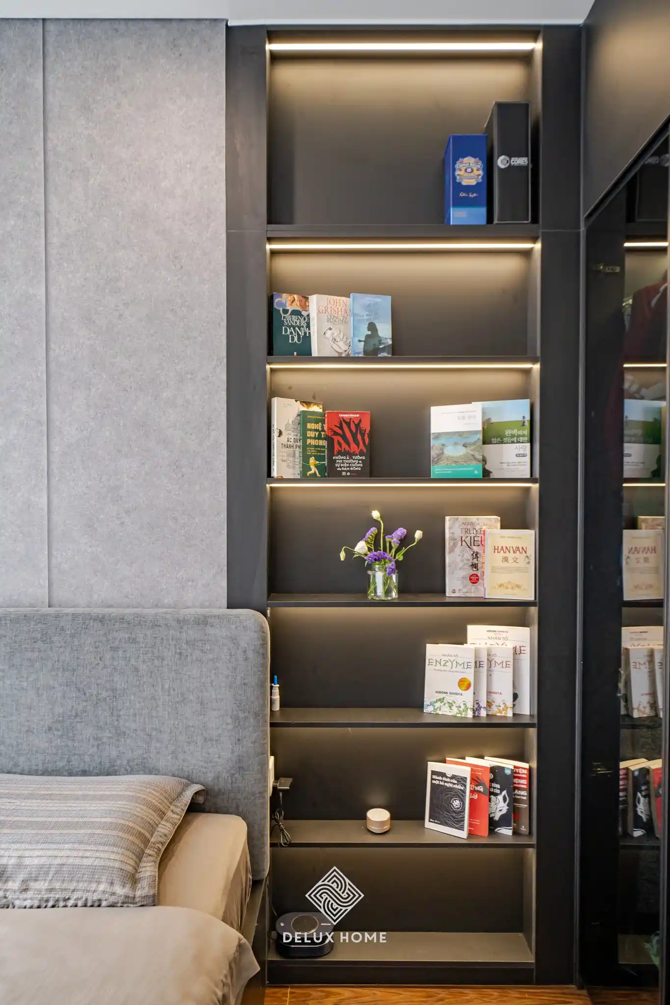 Dự án thi công chung cư Masteri West Heights - chị Hiền - phòng ngủ