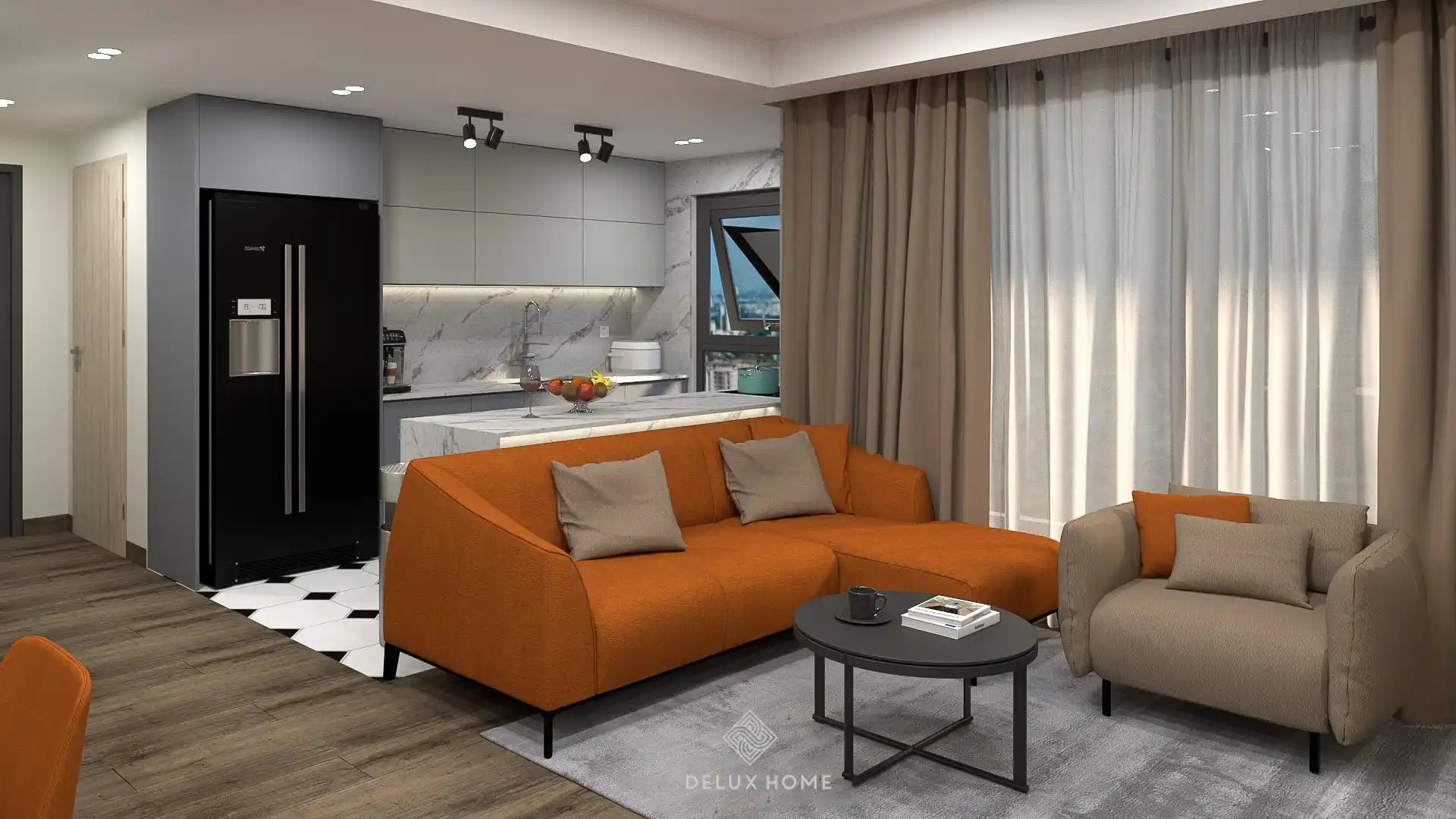 Thiết kế nội thất chung cư 80m2