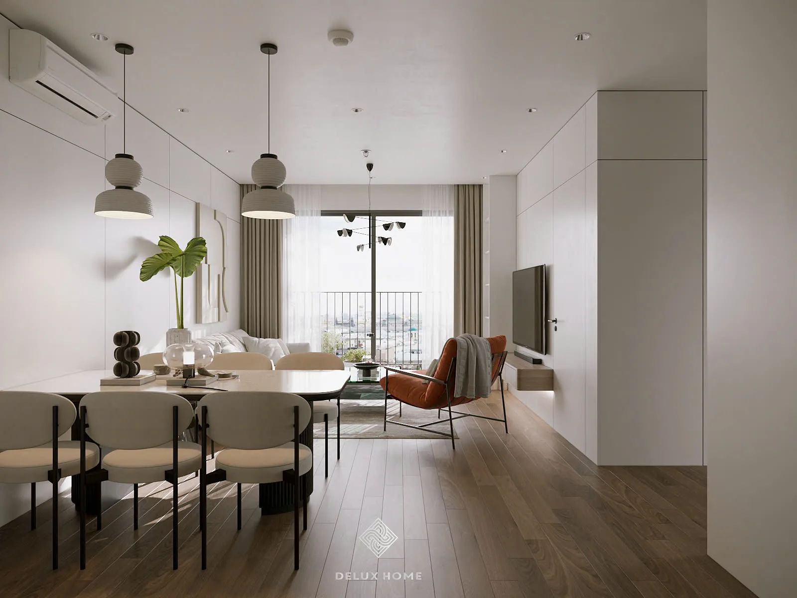 Dự án chung cư chung cư SA5 The Sakura - anh Bình - phòng khách