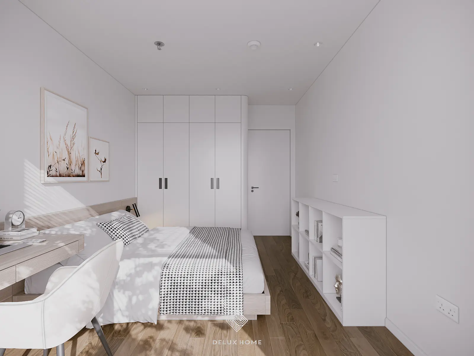 Dự án chung cư chung cư SA5 The Sakura - anh Bình - phòng ngủ con gái lớn