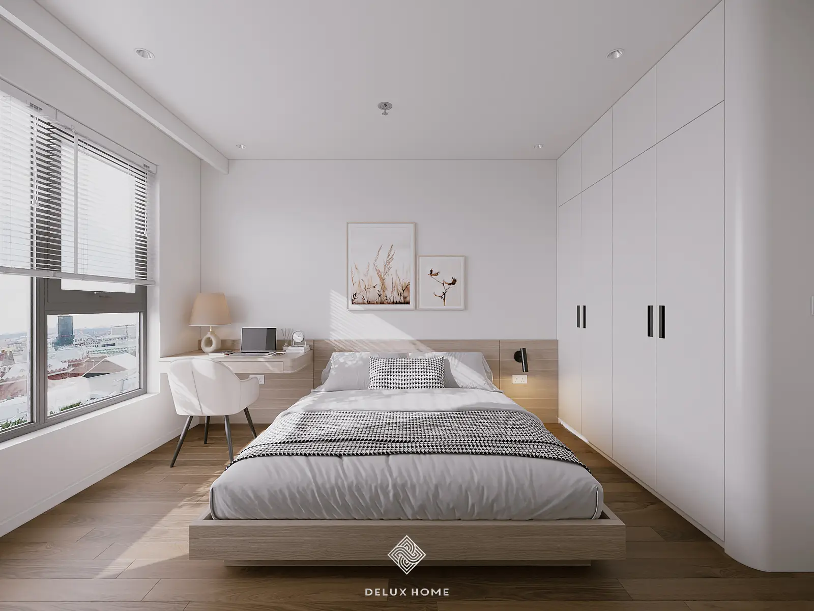 Dự án chung cư chung cư SA5 The Sakura - anh Bình - phòng ngủ con gái lớn