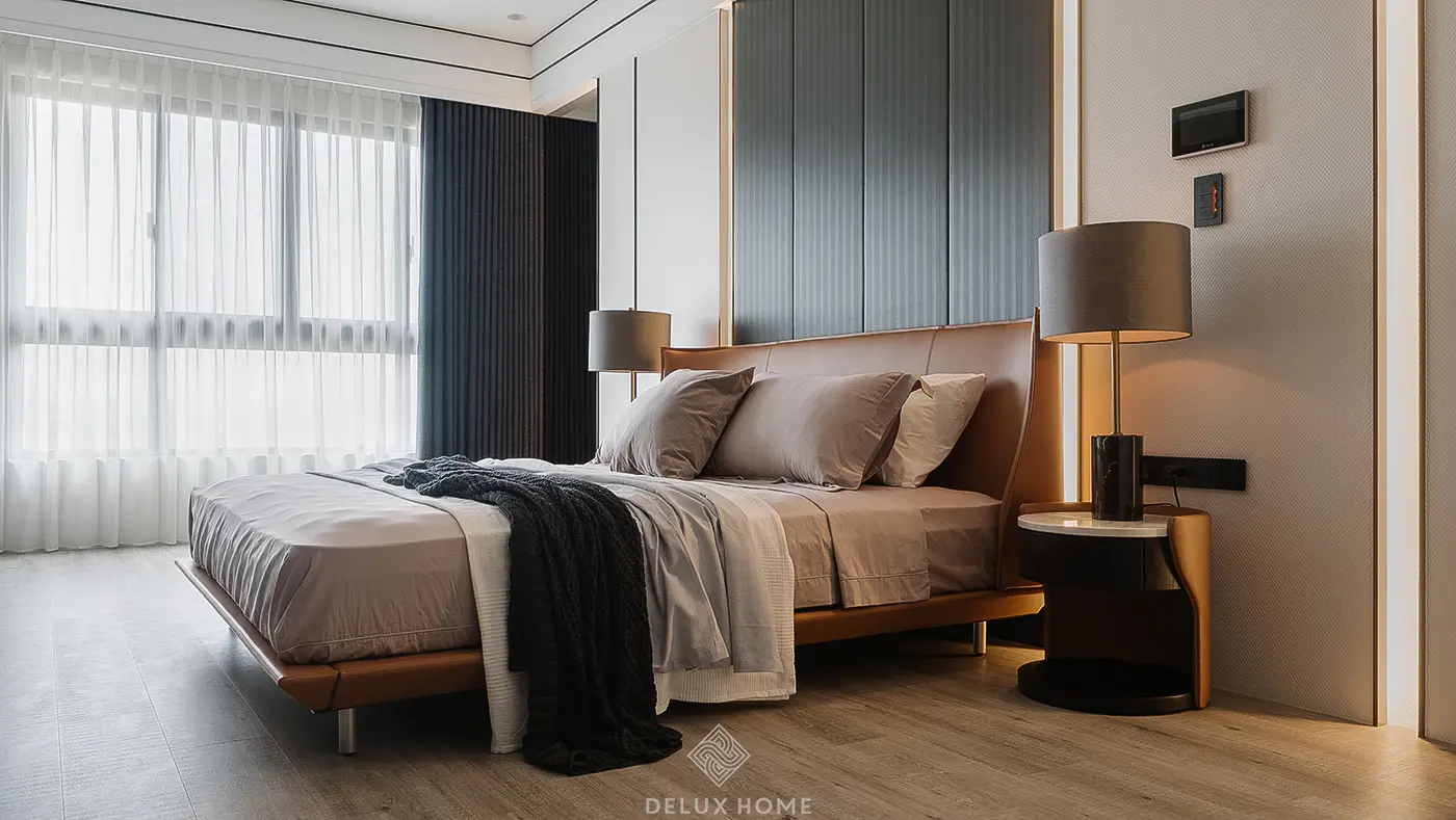Dự án thi công chung cư chung cư The Link Ciputra phòng ngủ