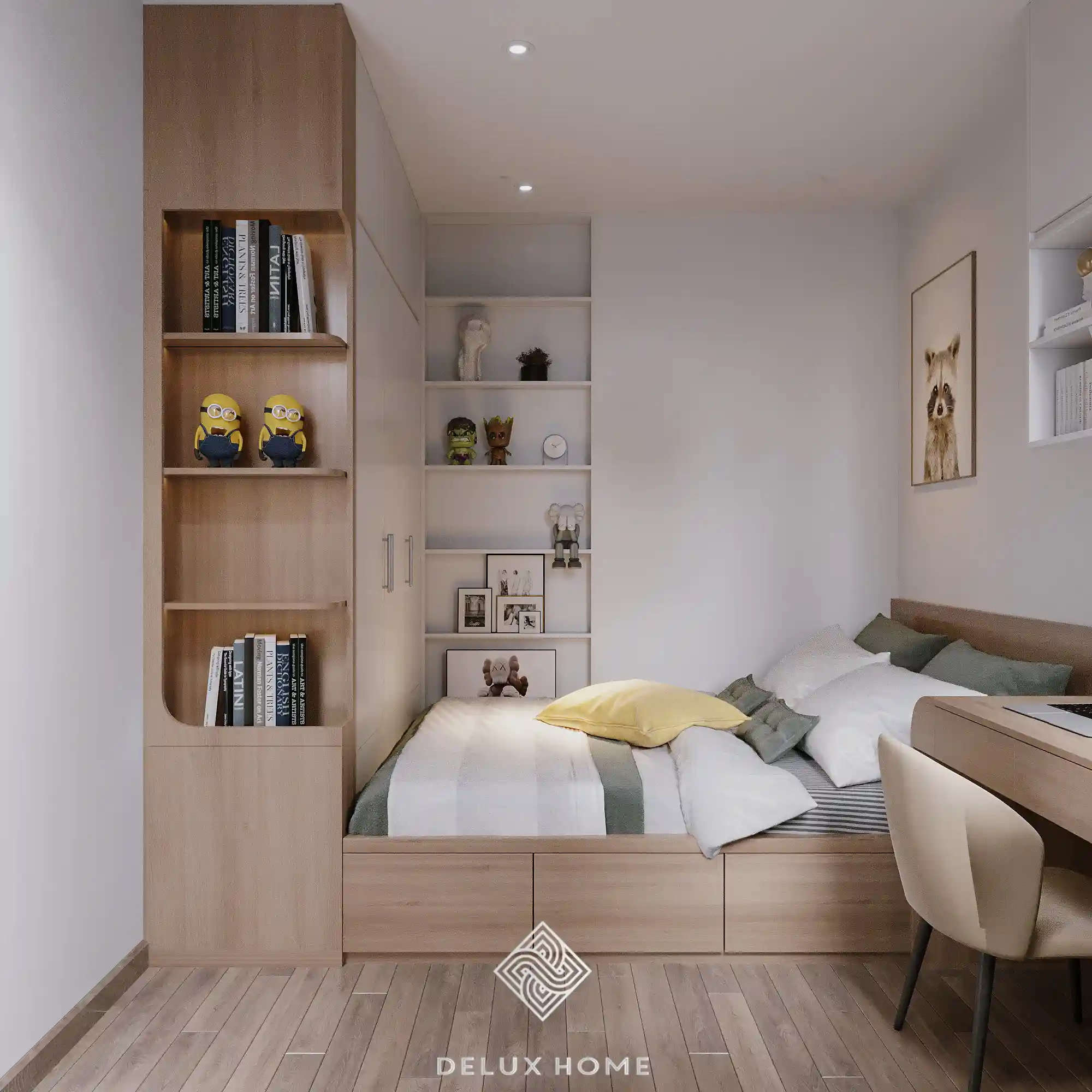 Dự án thiết kế chung cư Imperia - chị Thanh phòng ngủ