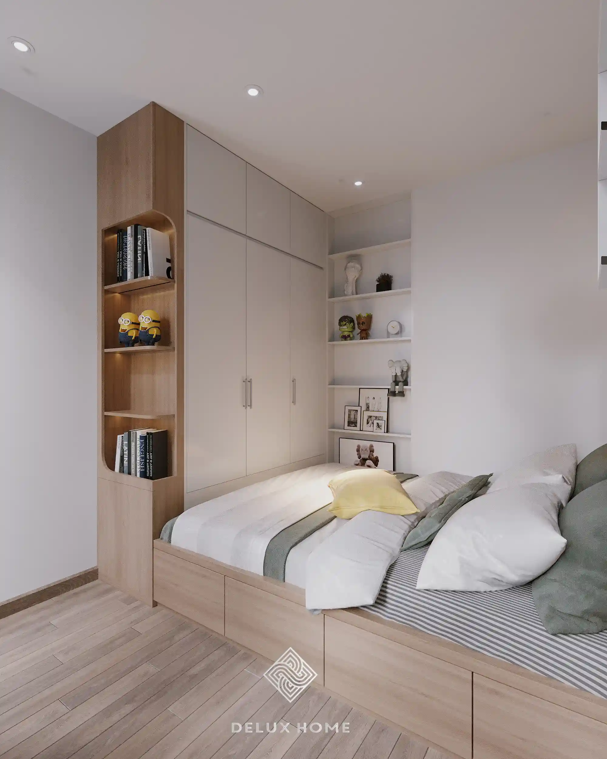 Dự án thiết kế chung cư Imperia - chị Thanh phòng ngủ