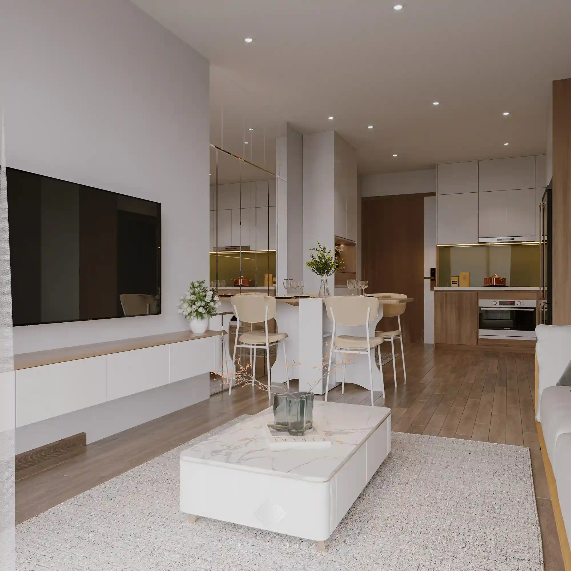 Dự án thiết kế chung cư Imperia - chị Thanh