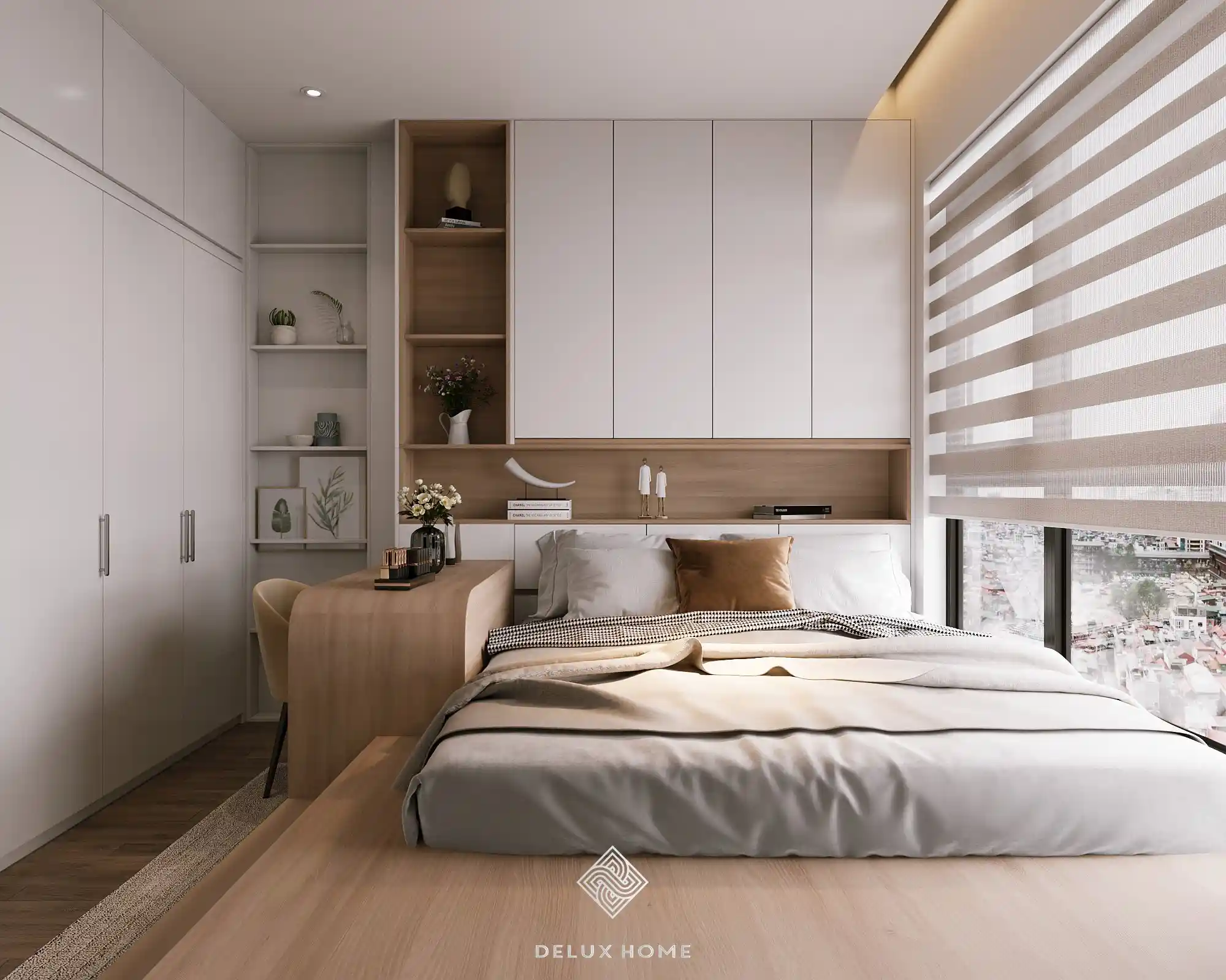 Dự án thiết kế chung cư Imperia - chị Thanh phòng ngủ
