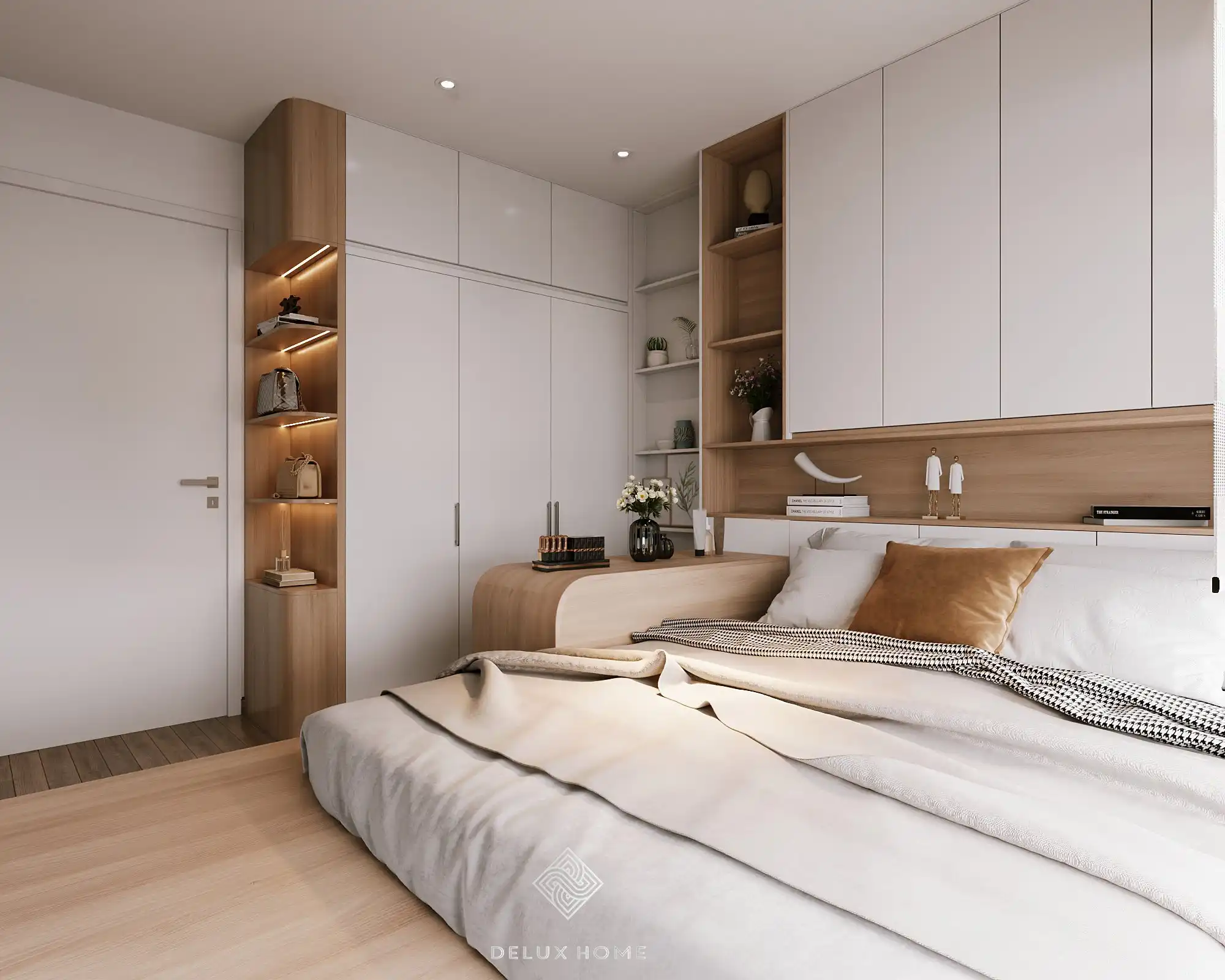 Dự án thiết kế chung cư Imperia - chị Thanh phòng ngủ