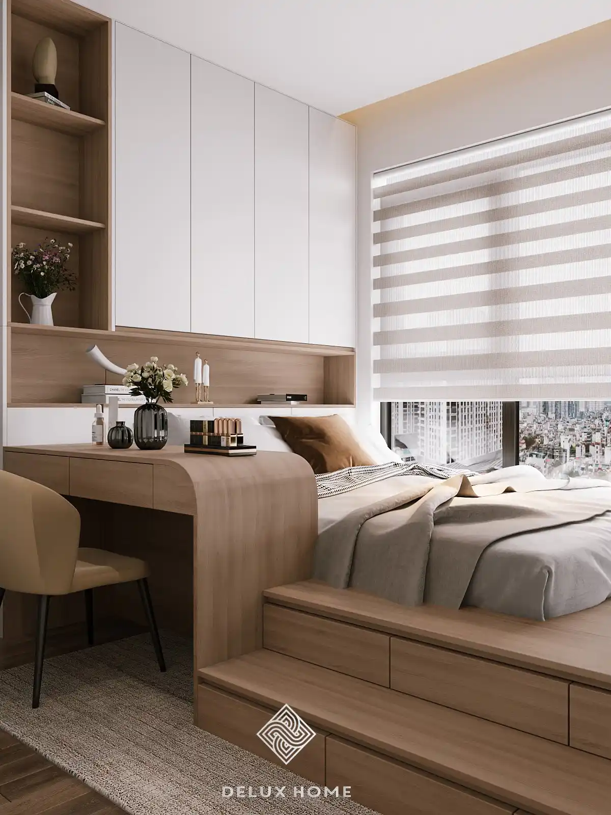 Dự án thiết kế chung cư Imperia - chị Thanh phòng ngủ
