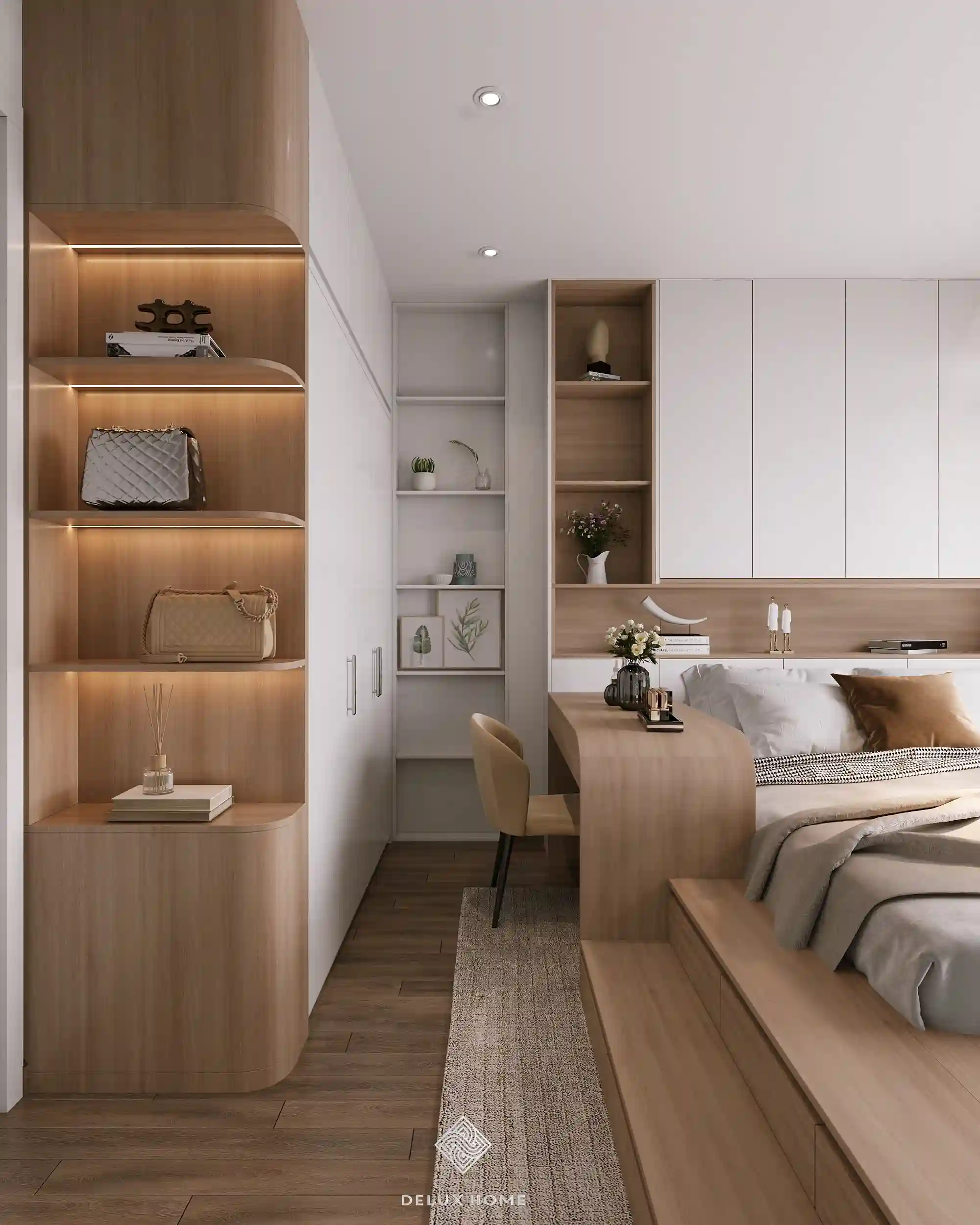 Dự án thiết kế chung cư Imperia - chị Thanh phòng ngủ
